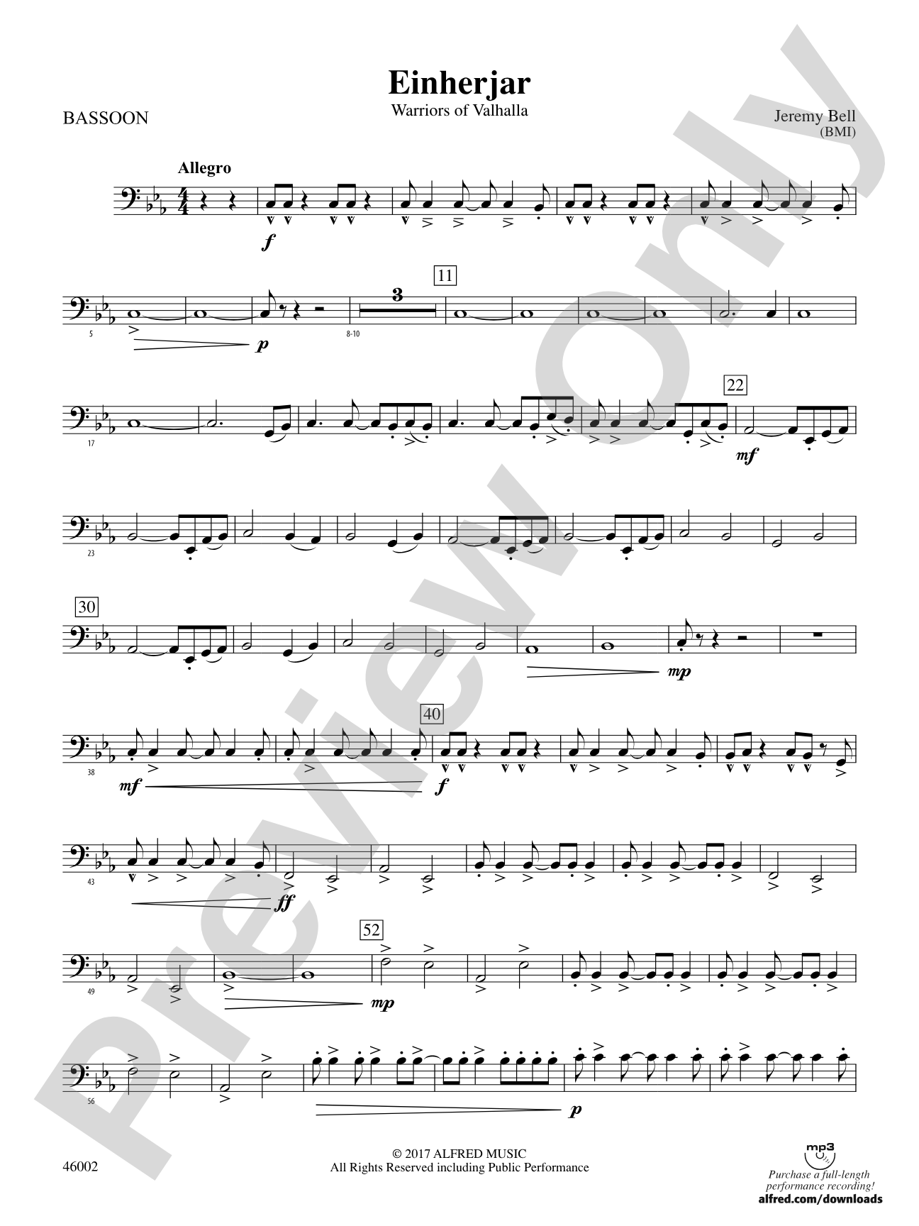 Einherjar: Bassoon