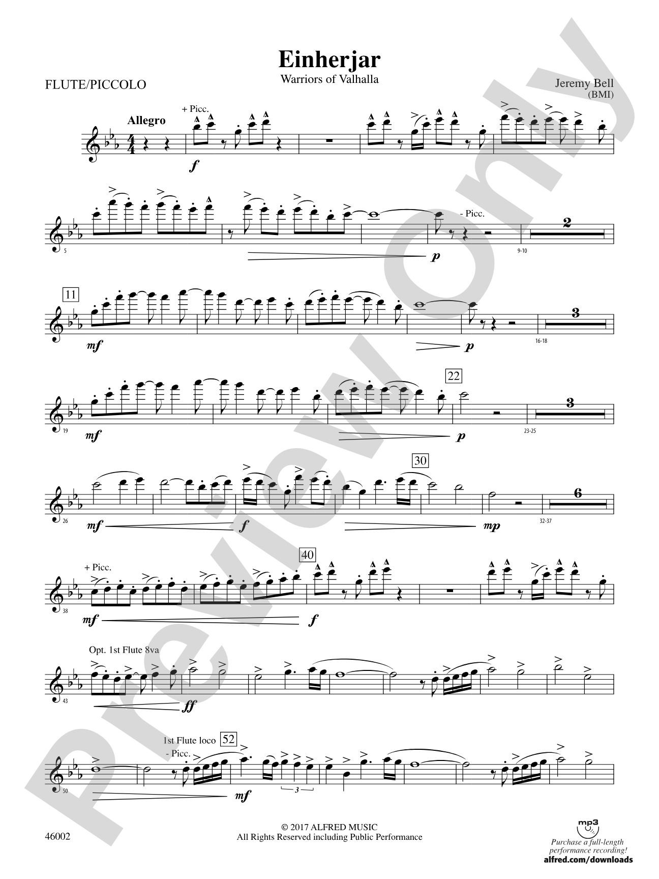 Einherjar: Flute
