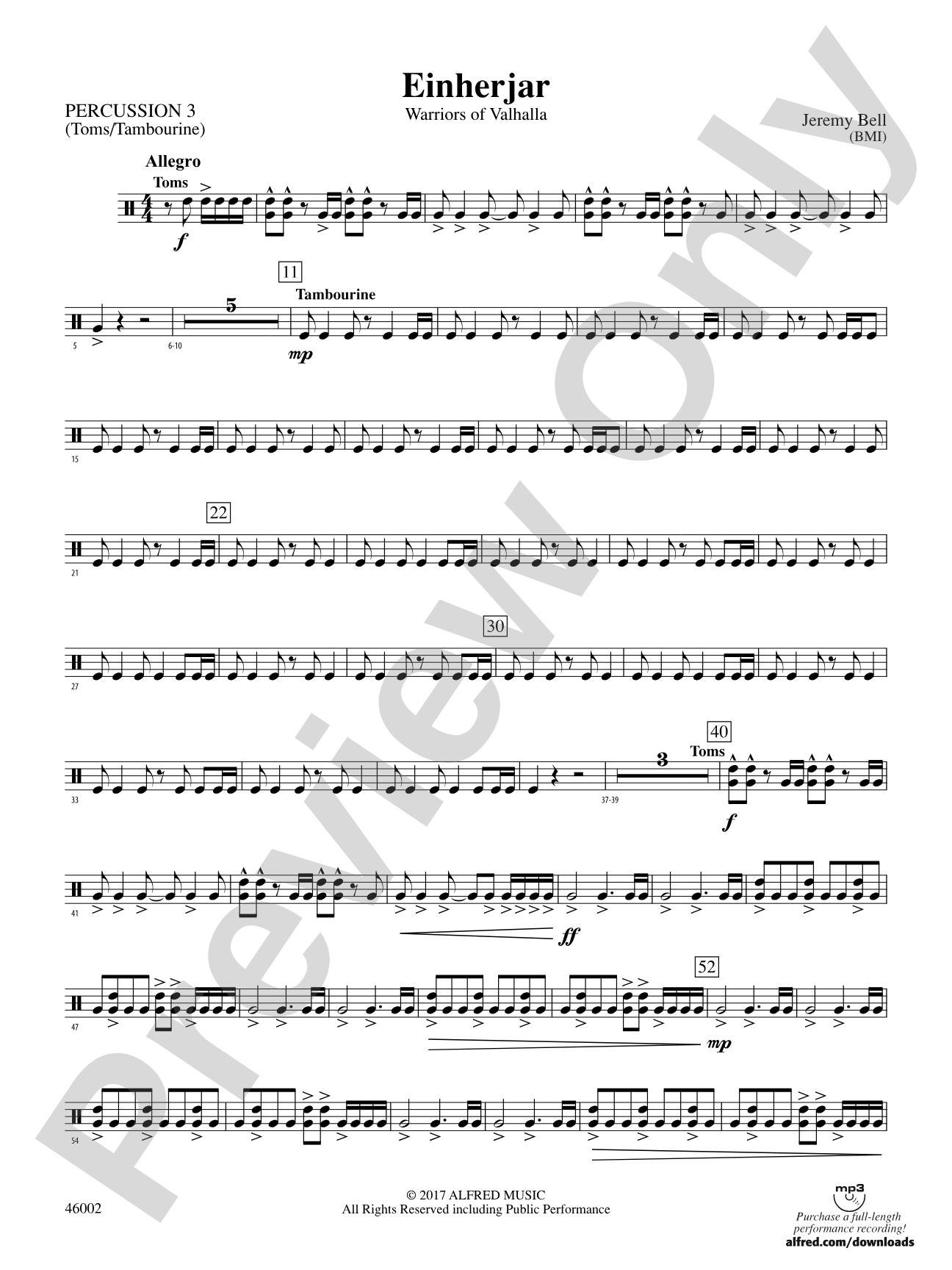 Einherjar: 3rd Percussion