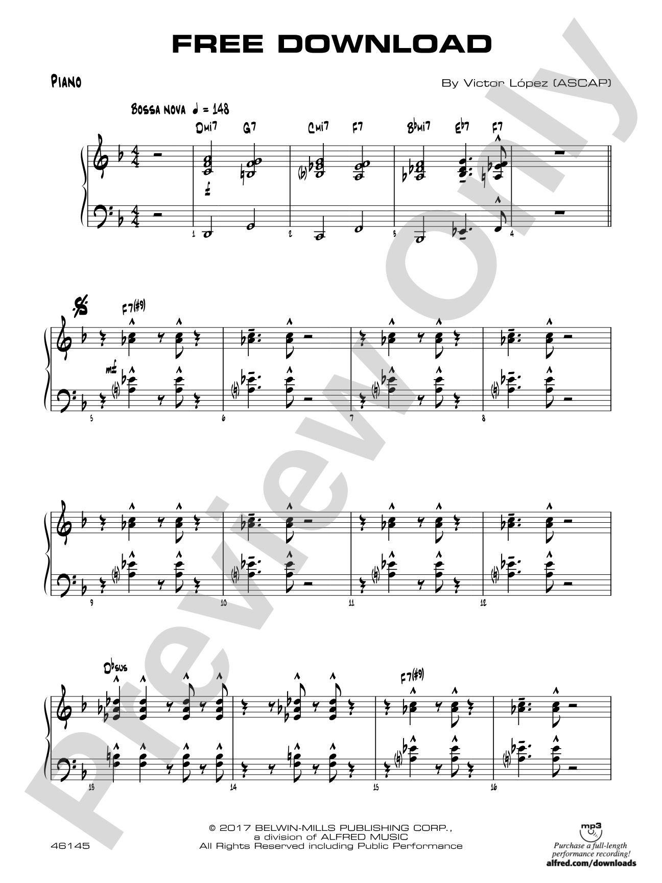 Free Download: Piano Accompaniment