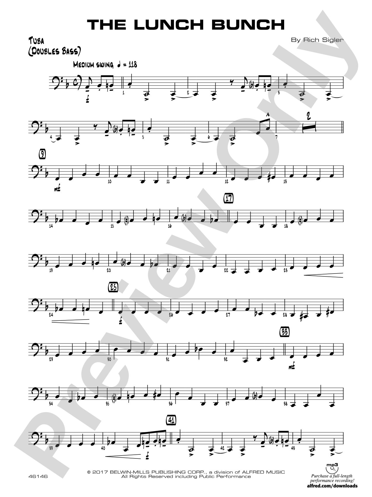 The Lunch Bunch: Tuba