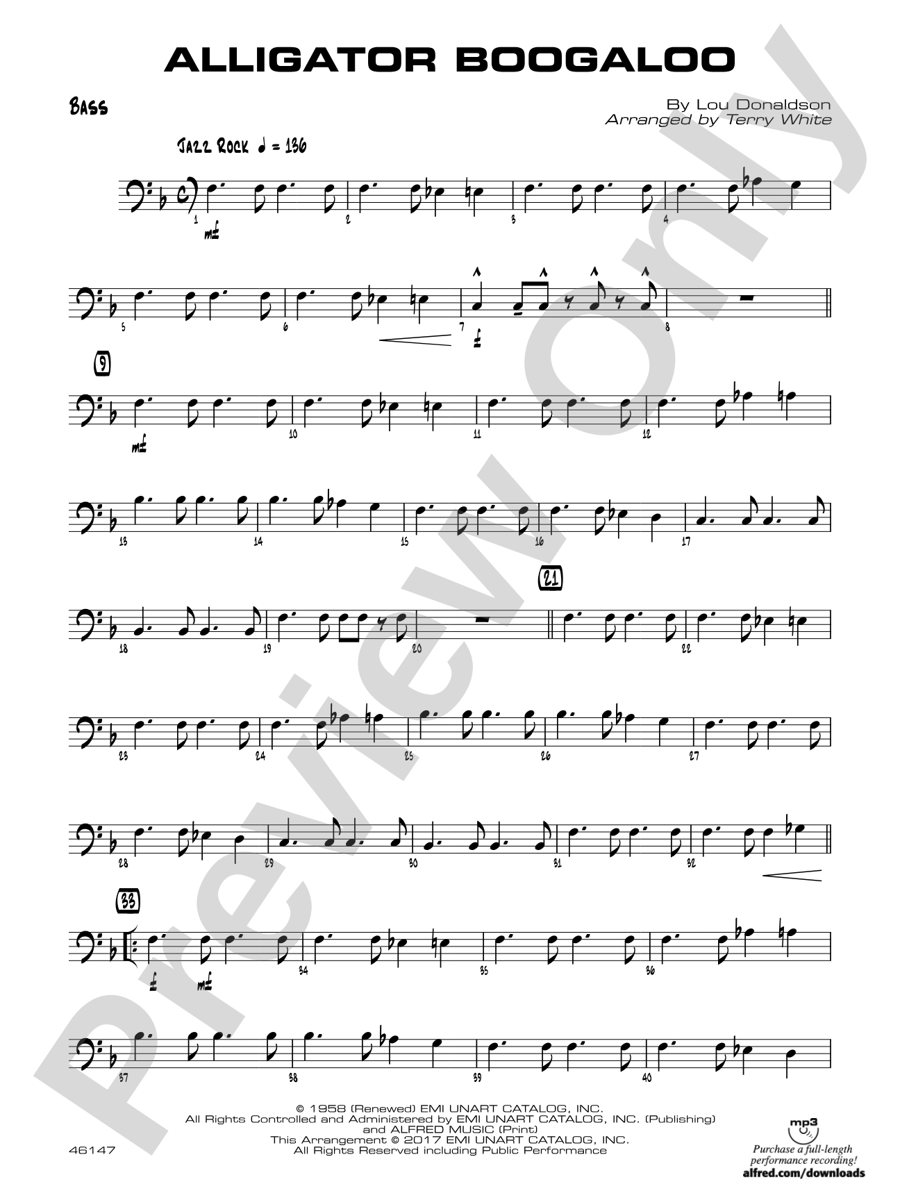 Alligator Boogaloo: String Bass