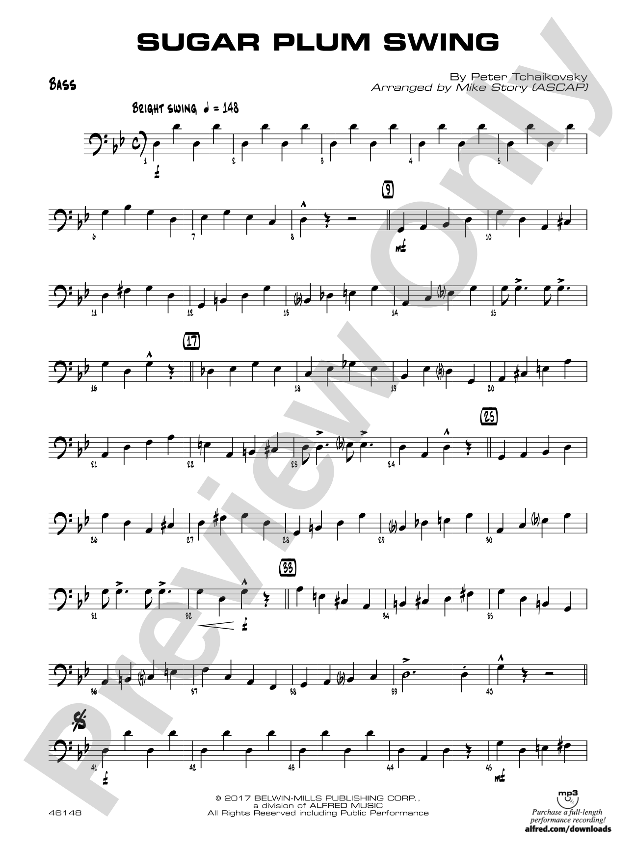 Sugar Plum Swing: String Bass