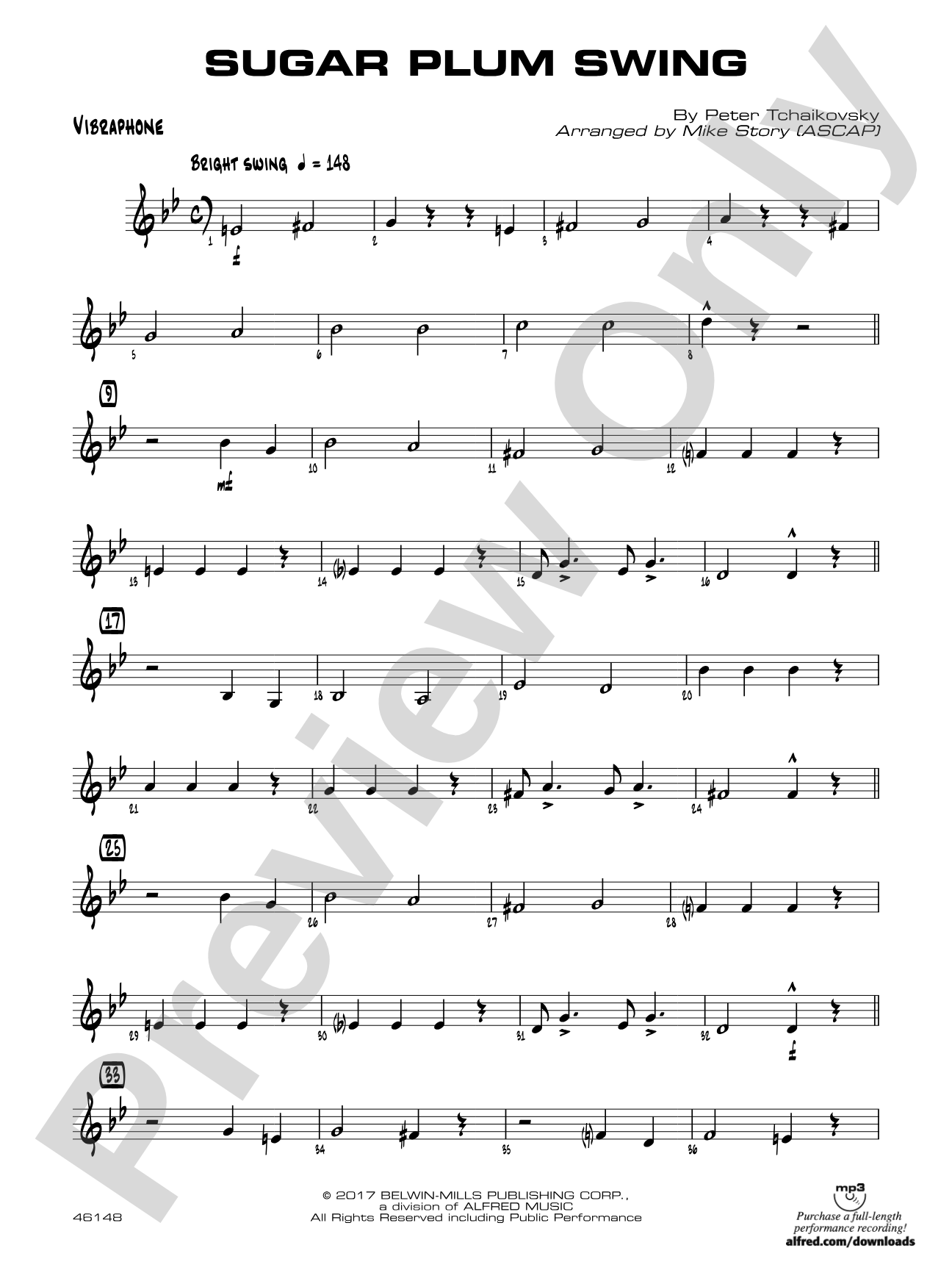 Sugar Plum Swing: Vibraphone