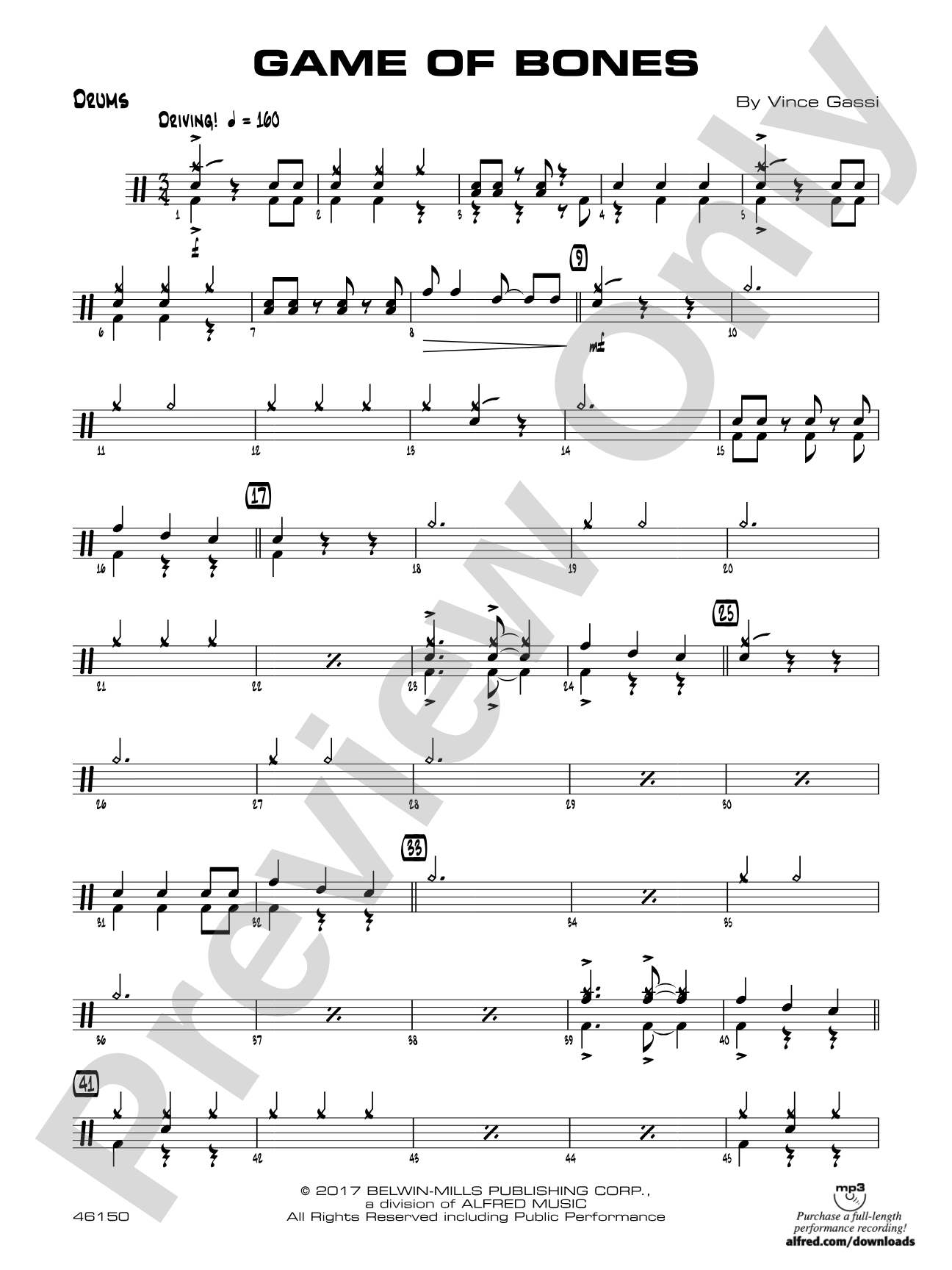 Game of Bones: Drums