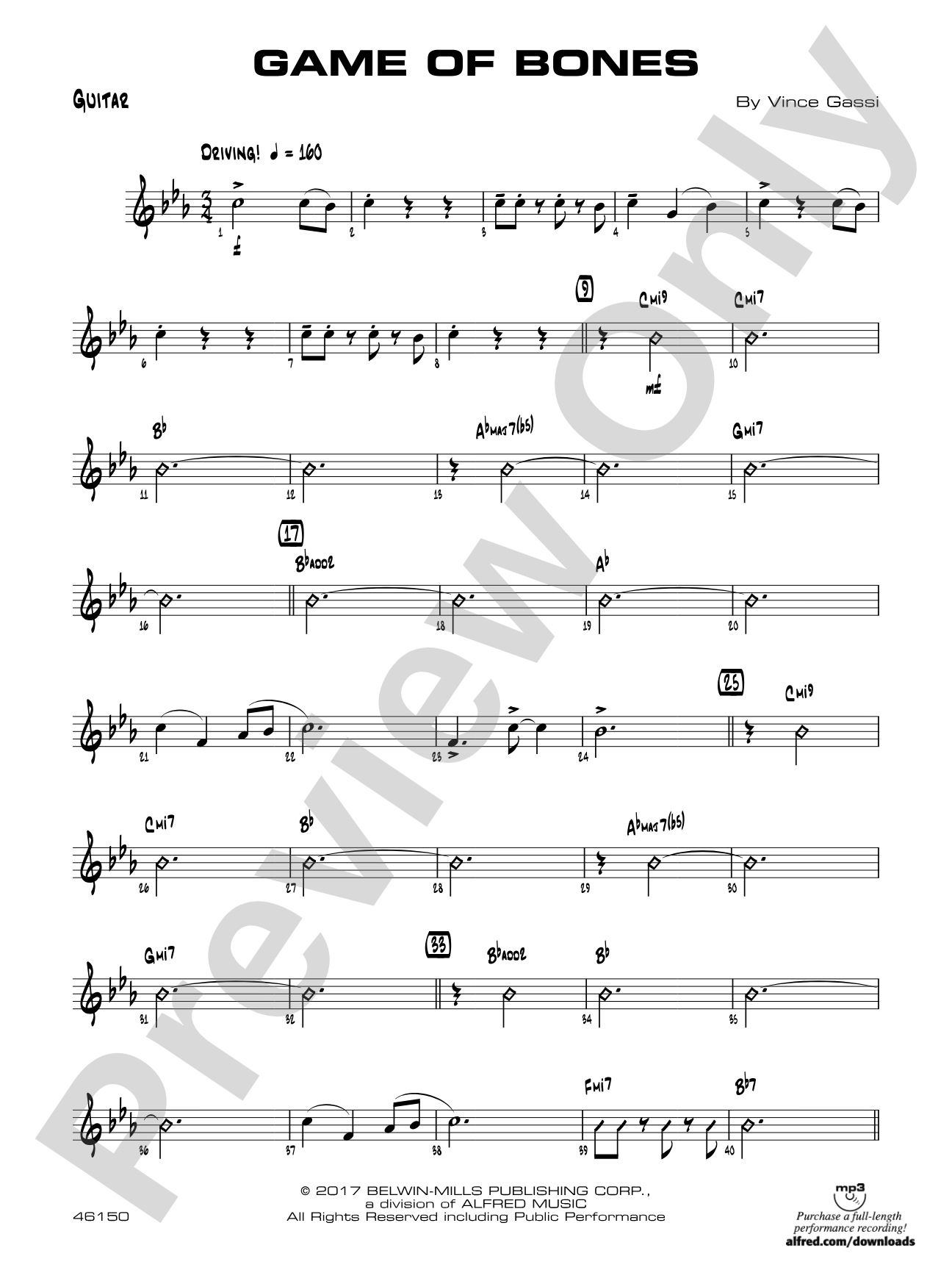 Game of Bones: Guitar