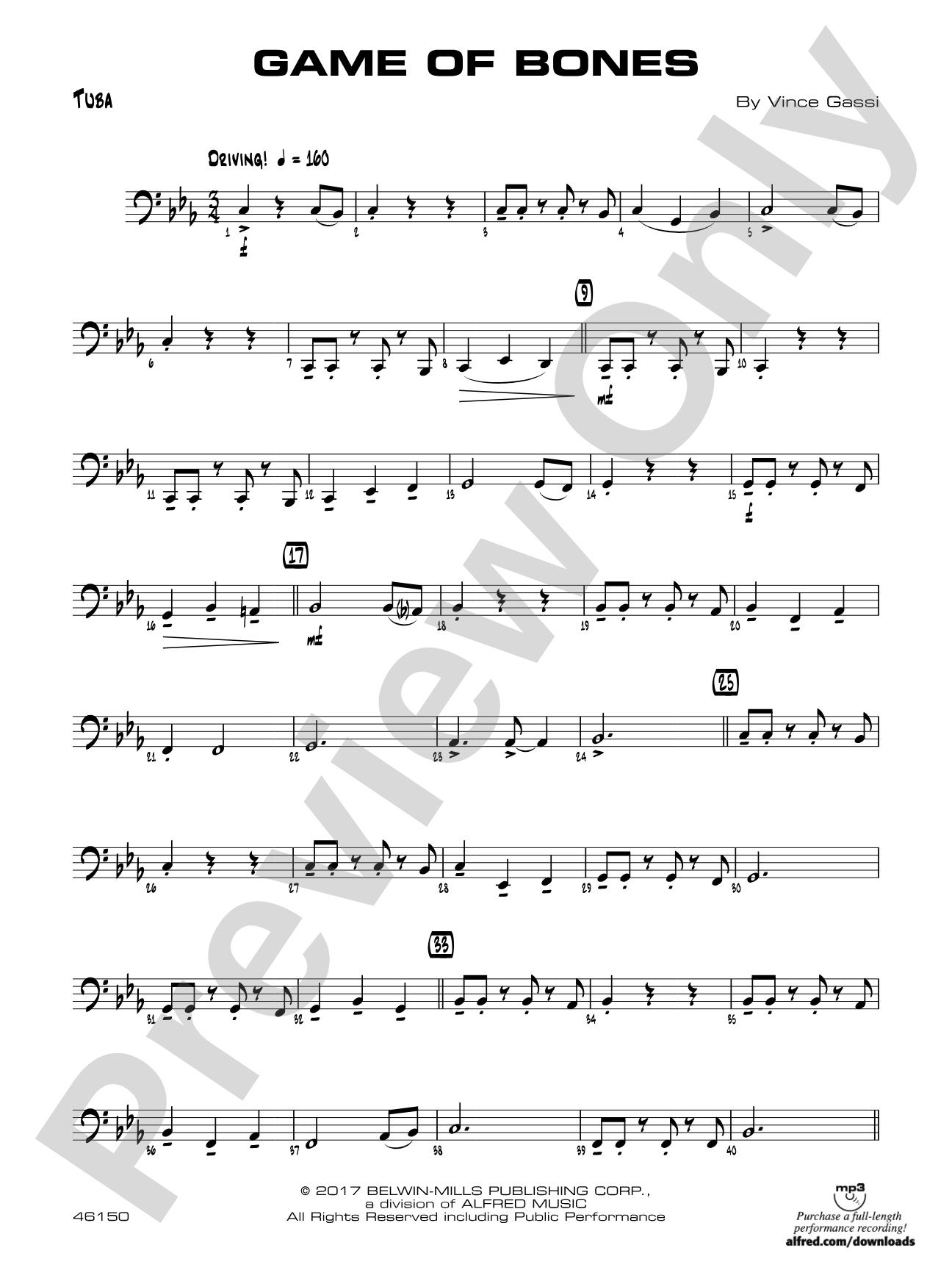 Game of Bones: Tuba