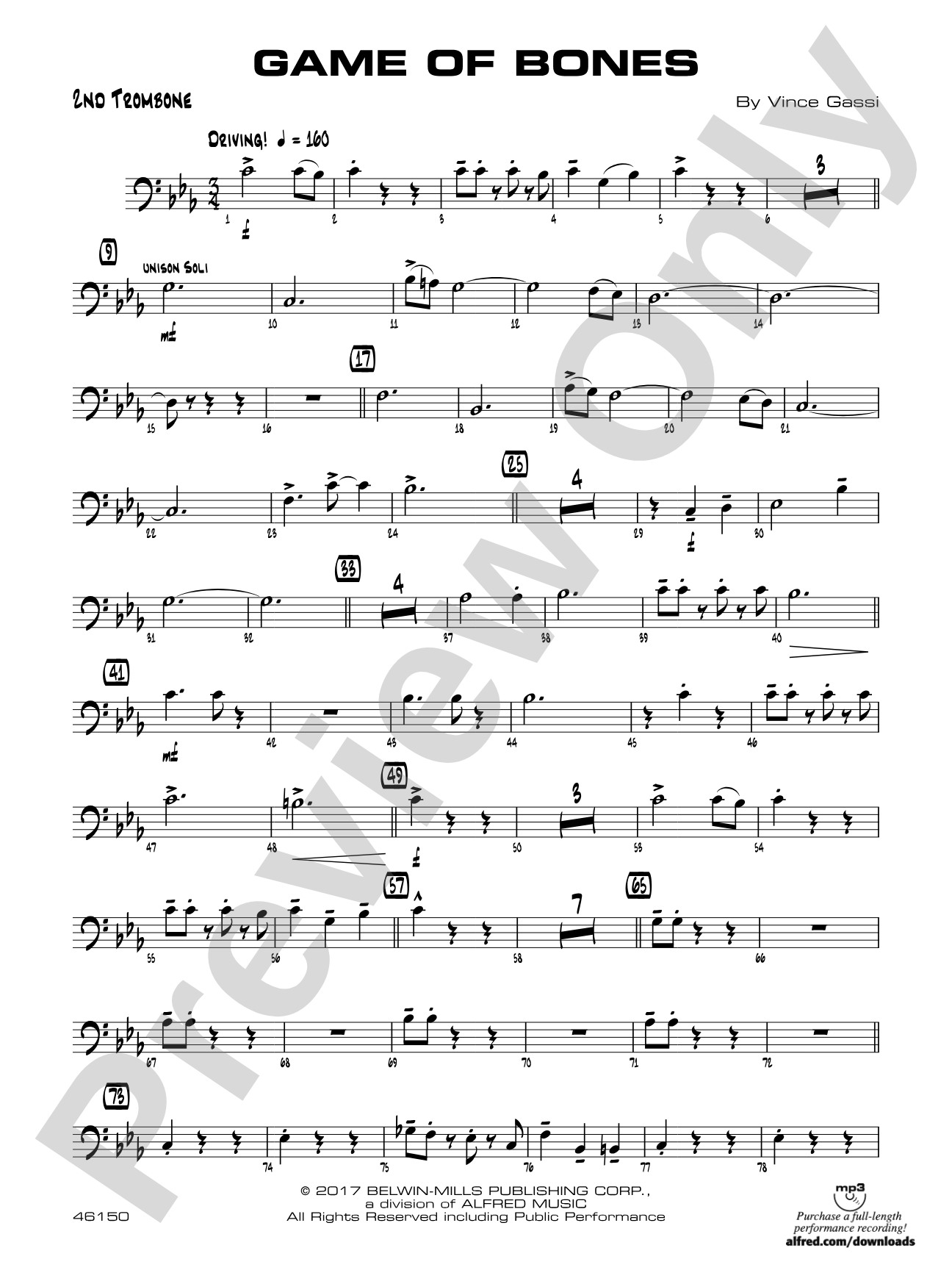 Game of Bones: 2nd Trombone