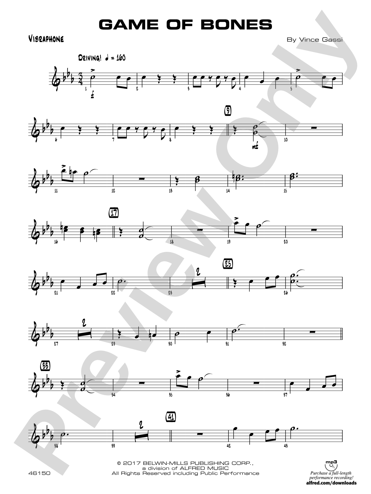 Game of Bones: Vibraphone