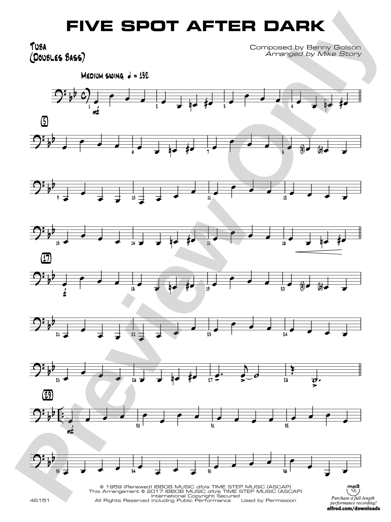 Five Spot After Dark: Tuba