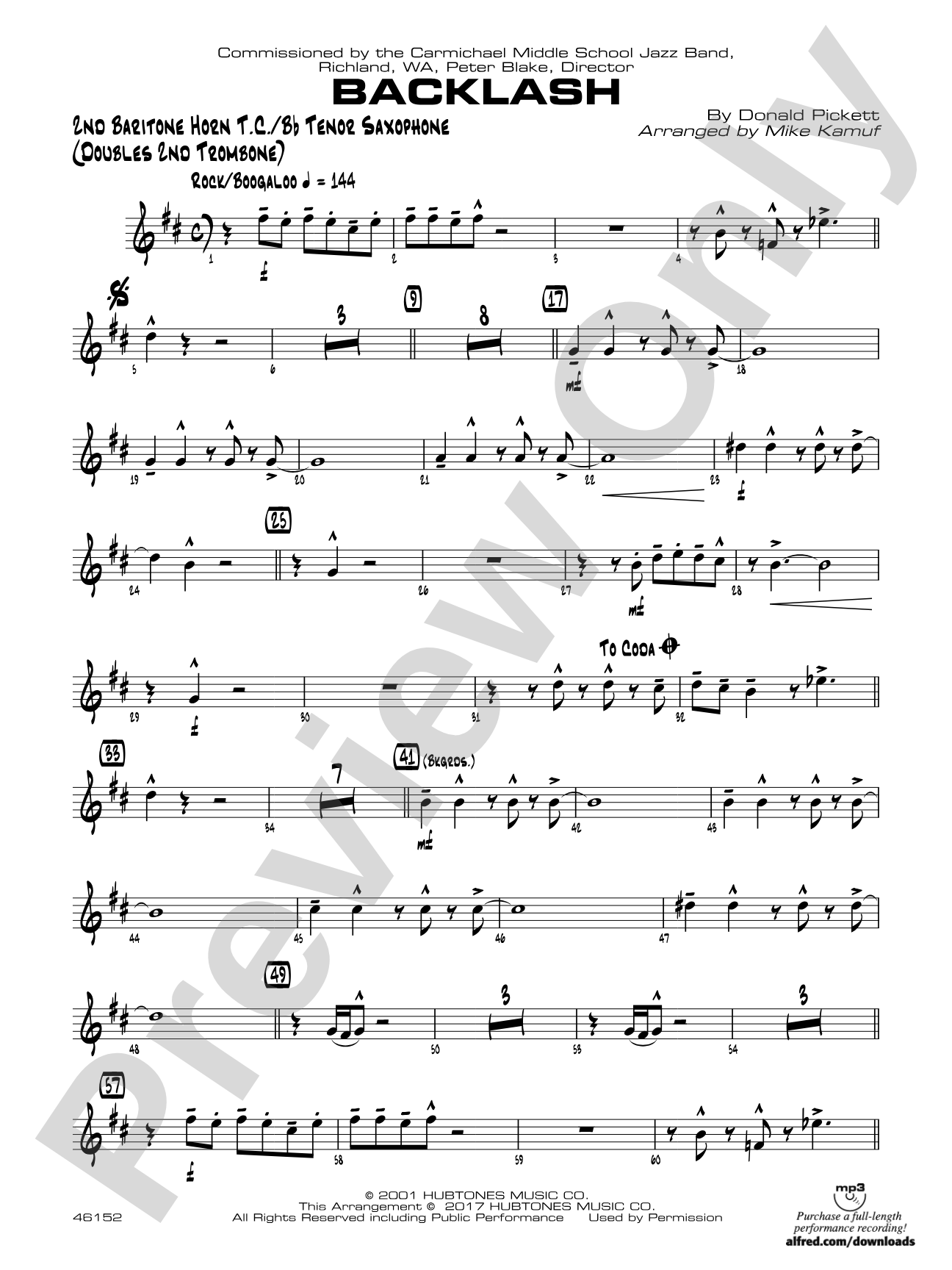 Backlash: 2nd Baritone T.C.