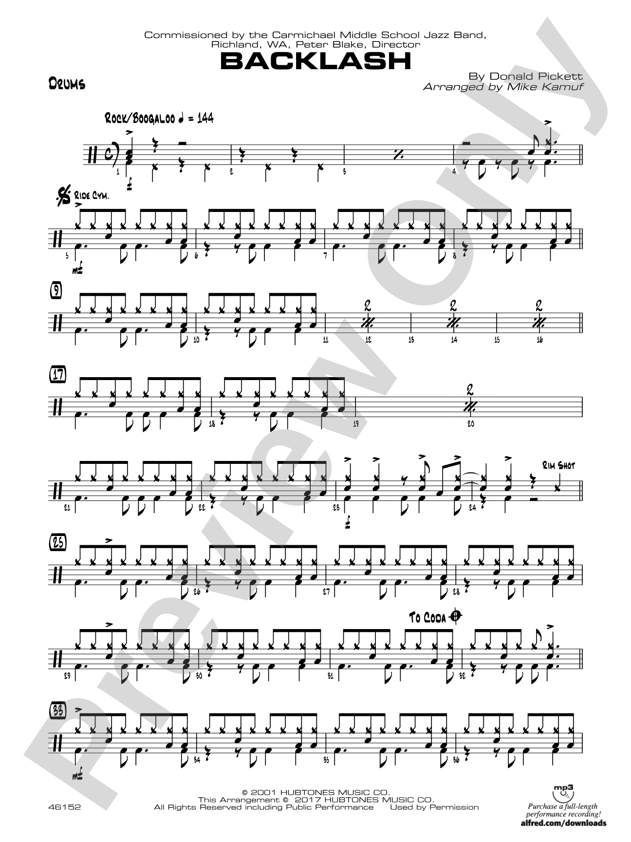 Backlash: Drums