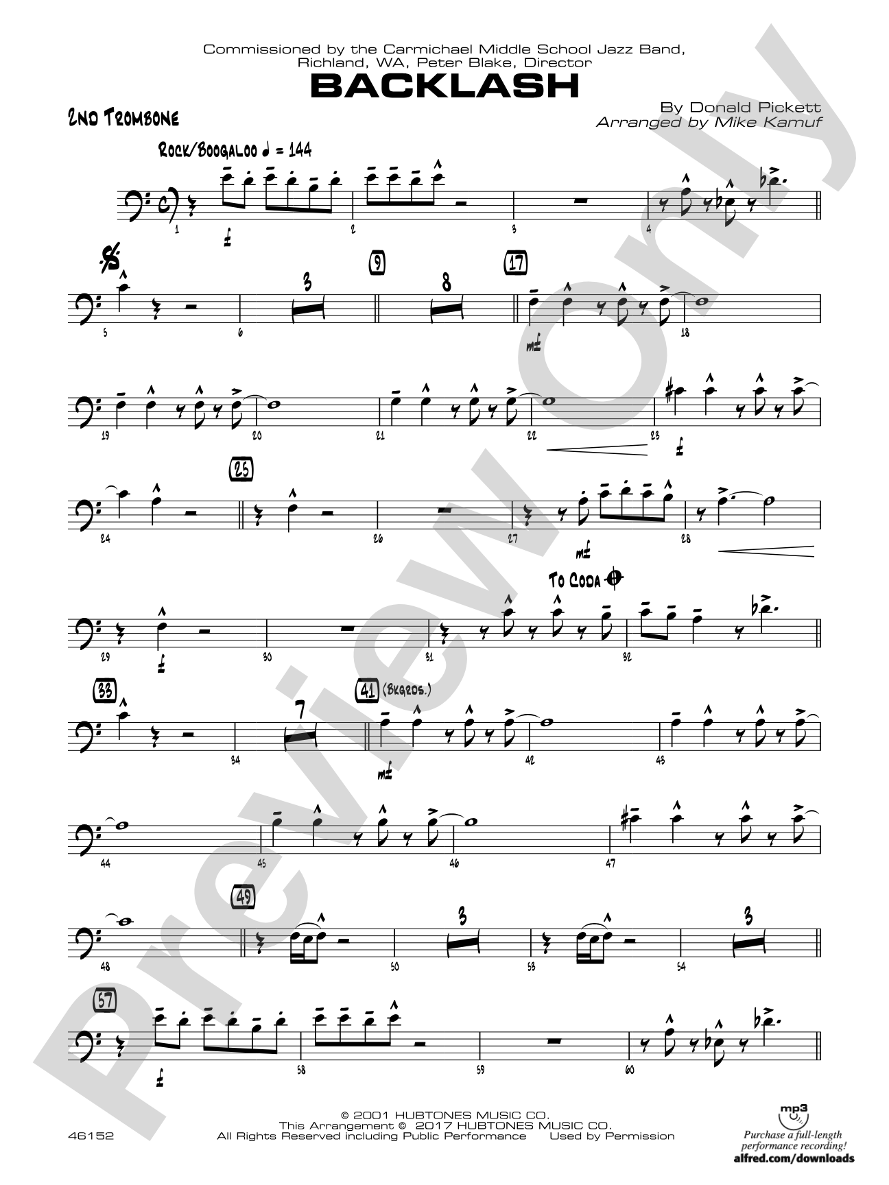Backlash: 2nd Trombone