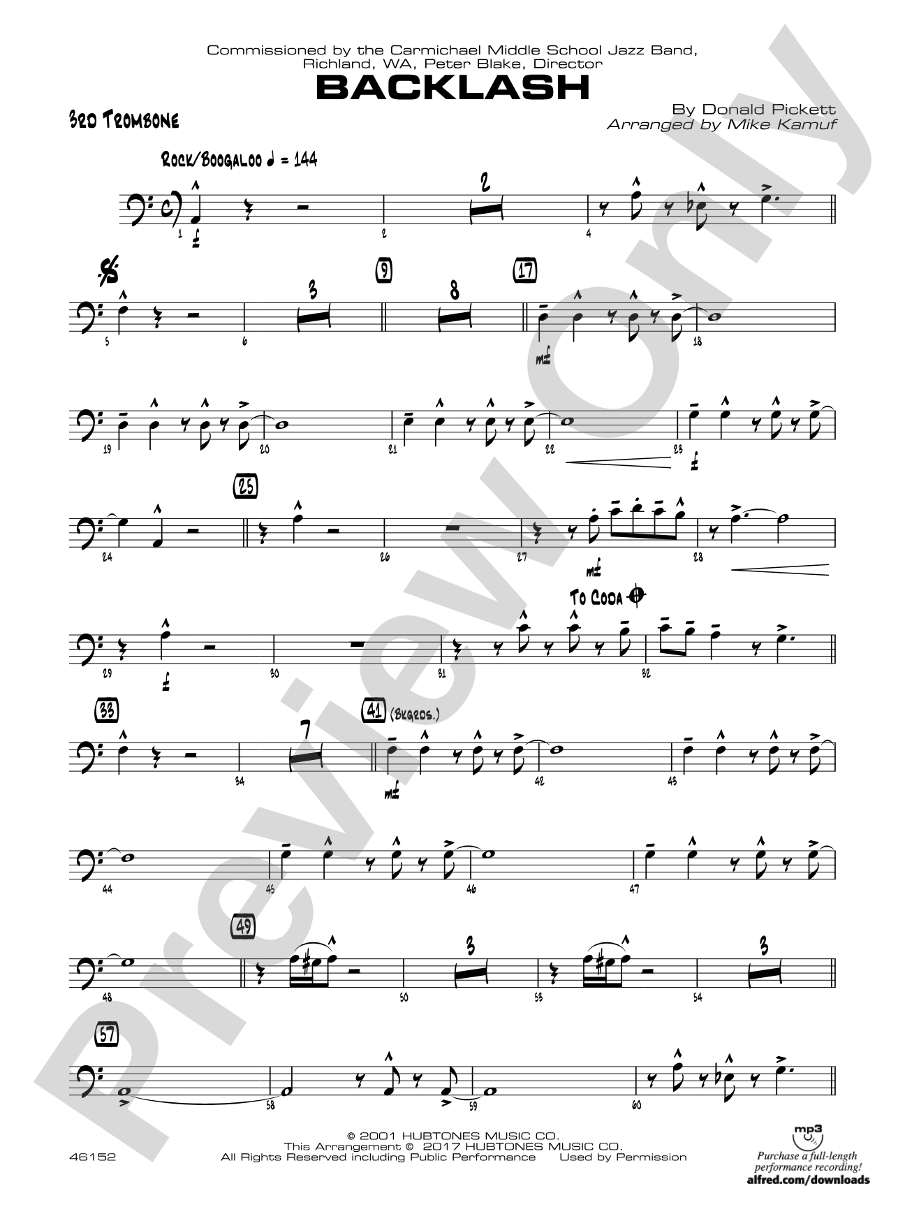 Backlash: 3rd Trombone