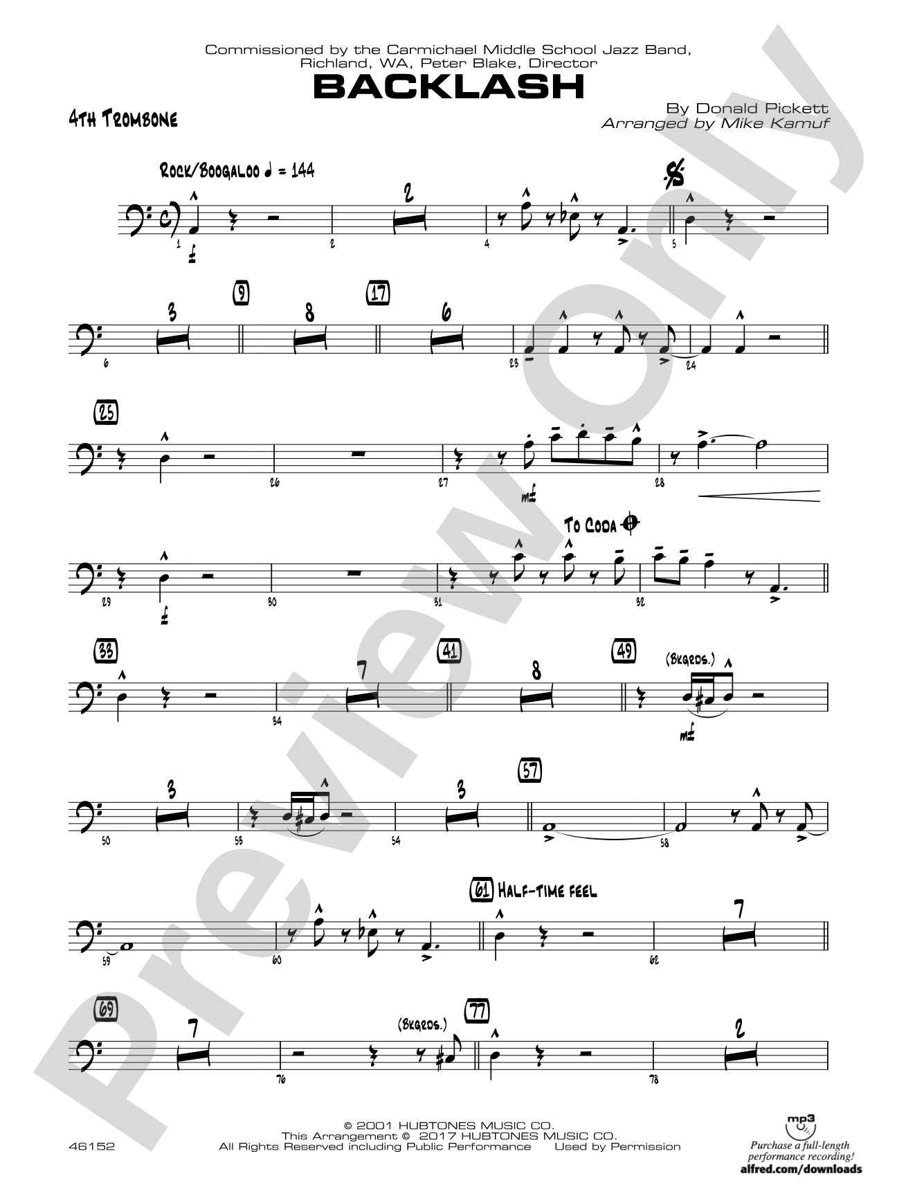 Backlash: 4th Trombone