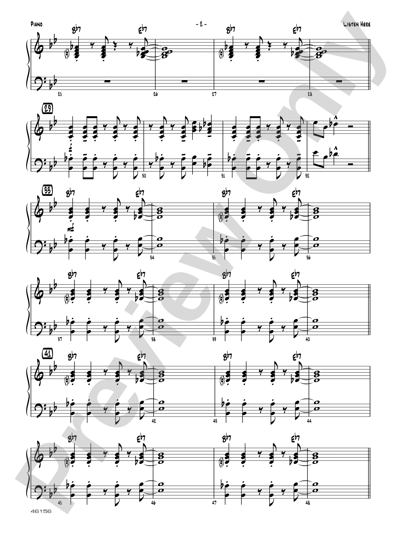 Listen Here: Piano Accompaniment