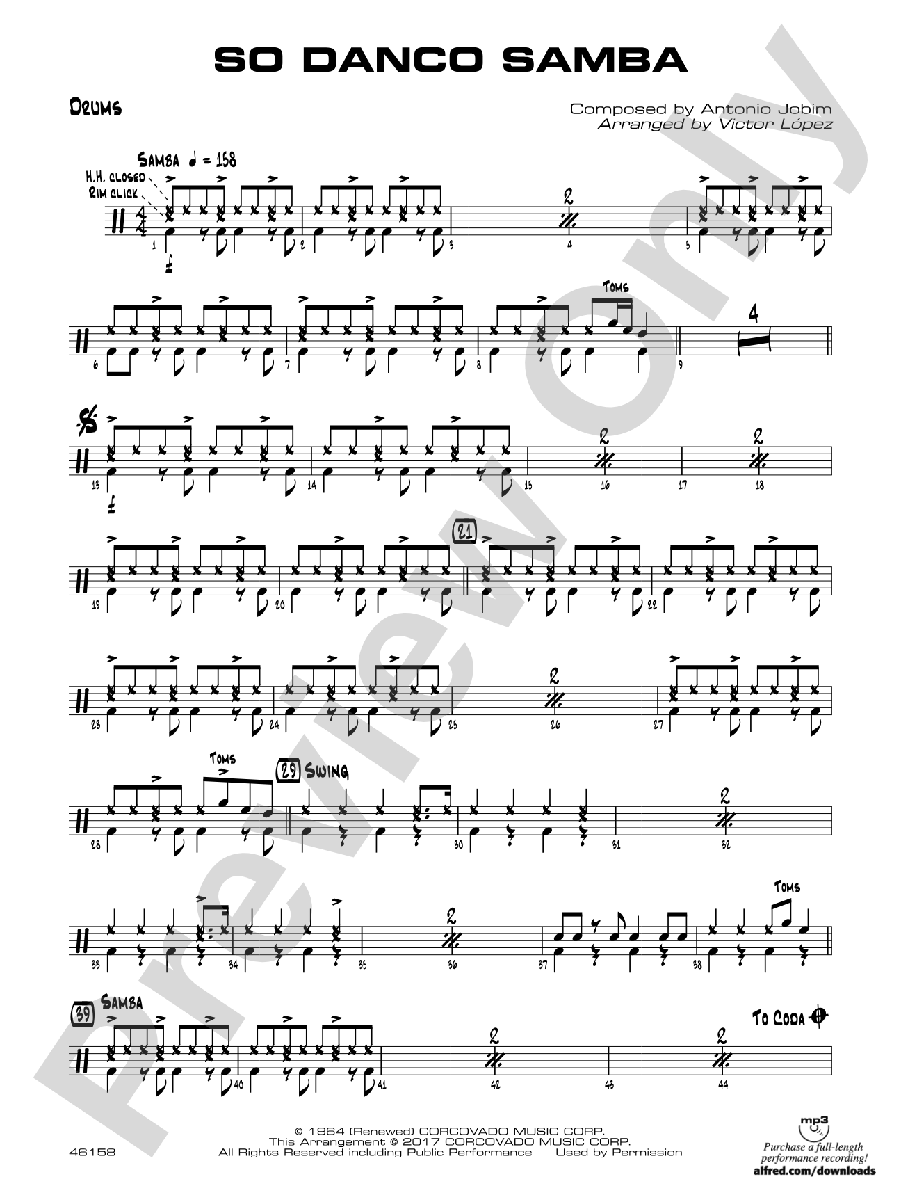 So Danco Samba: Drums