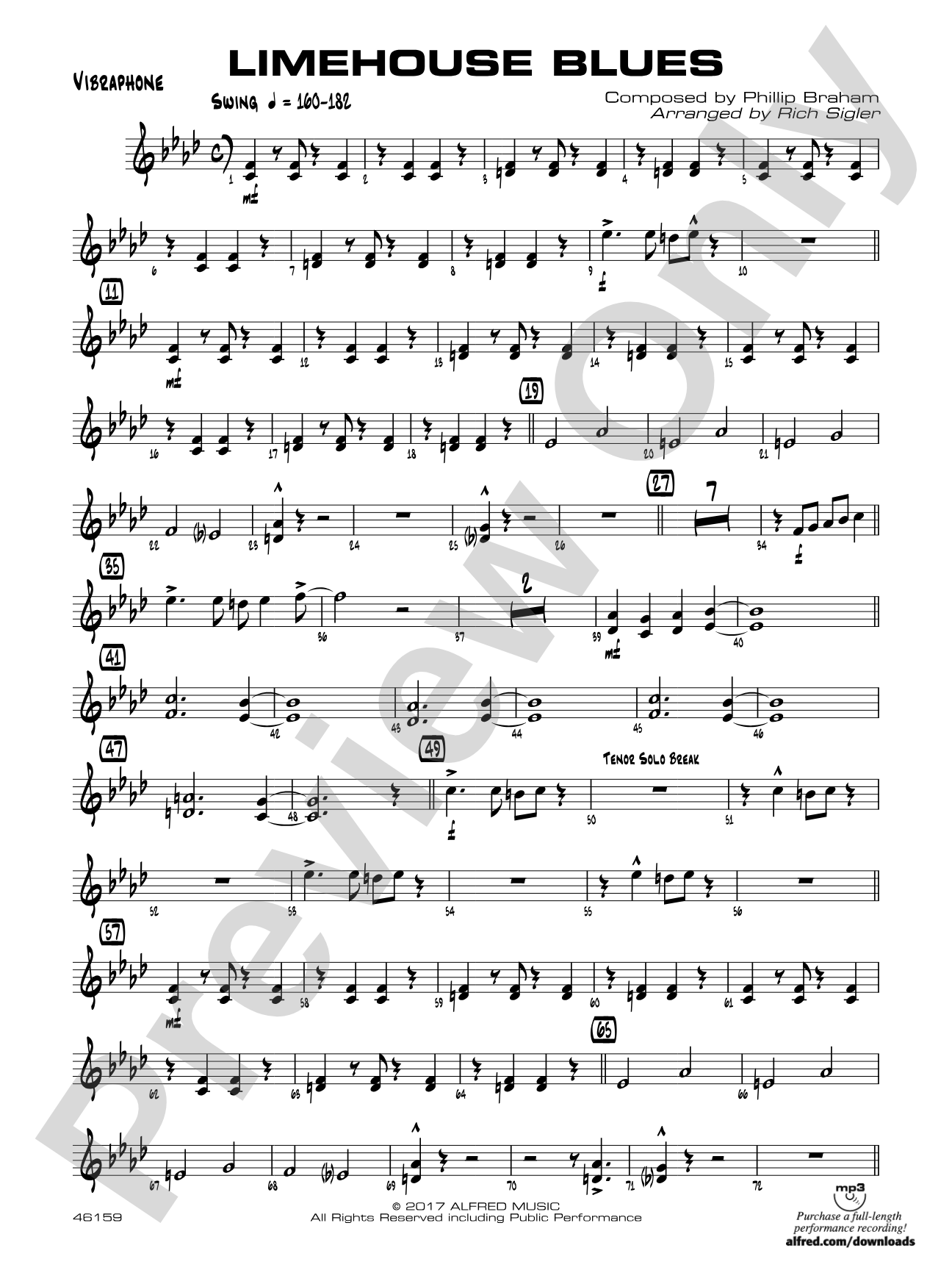 Limehouse Blues: Vibraphone