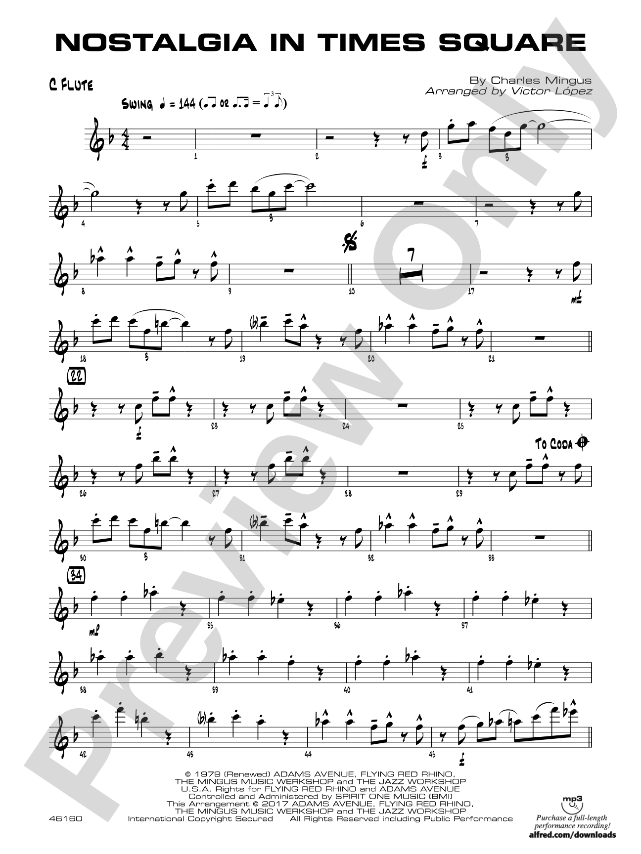 Nostalgia in Times Square: Flute