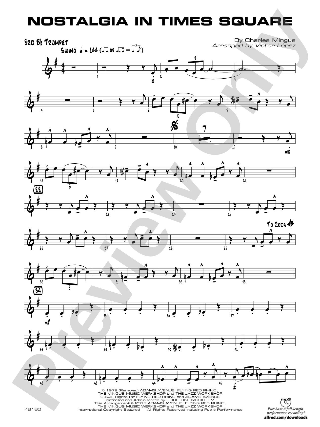 Nostalgia in Times Square: 3rd B-flat Trumpet