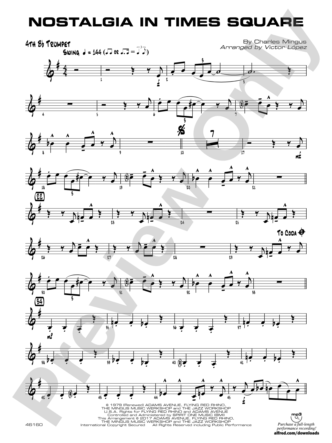 Nostalgia in Times Square: 4th B-flat Trumpet