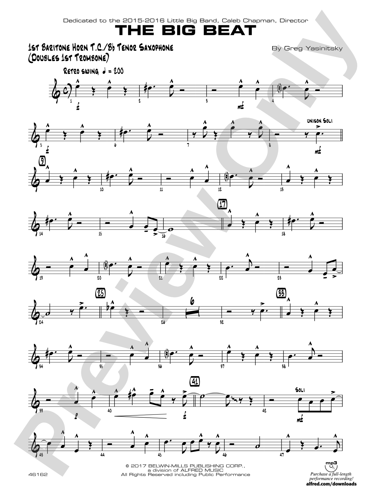 The Big Beat: Baritone T.C.
