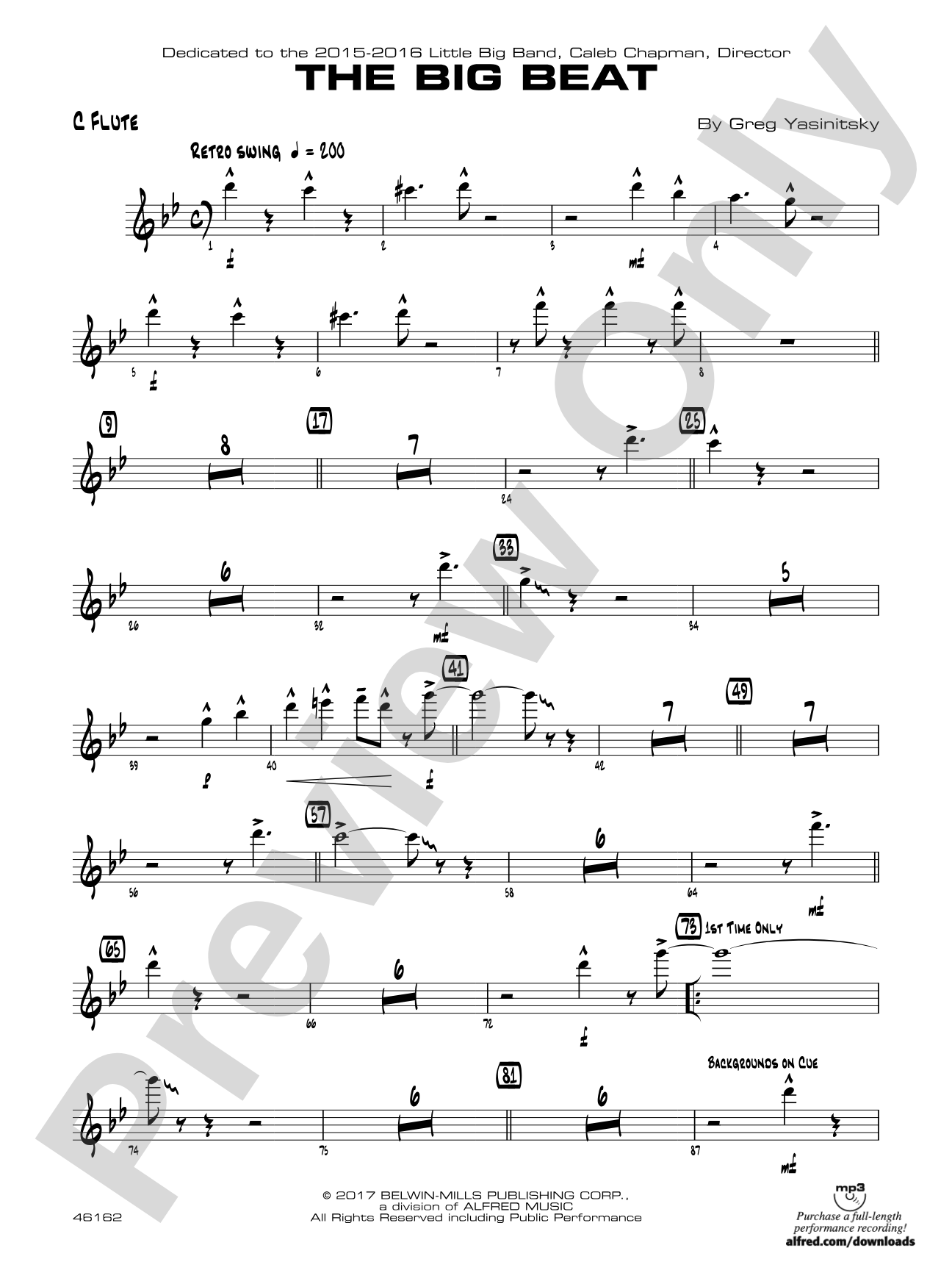 The Big Beat: Flute