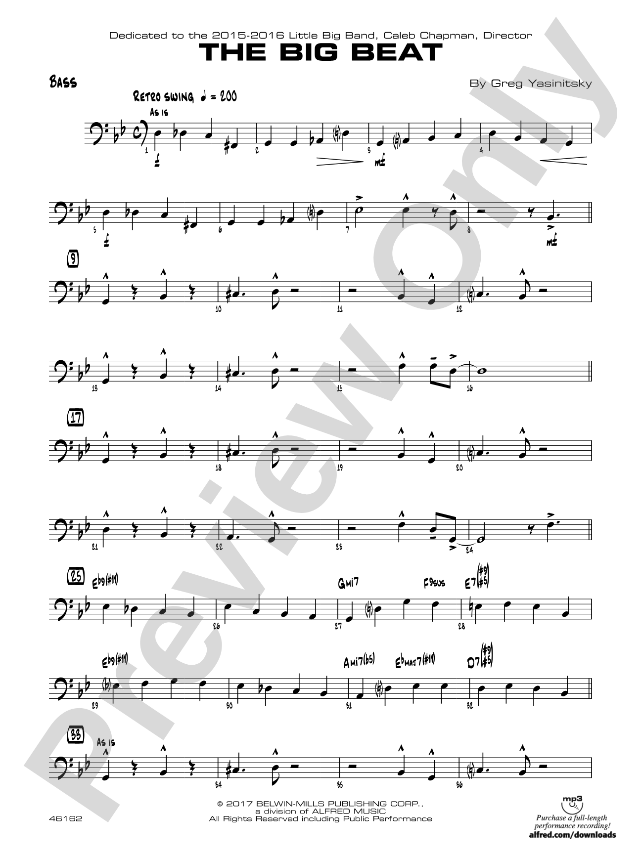 The Big Beat: String Bass