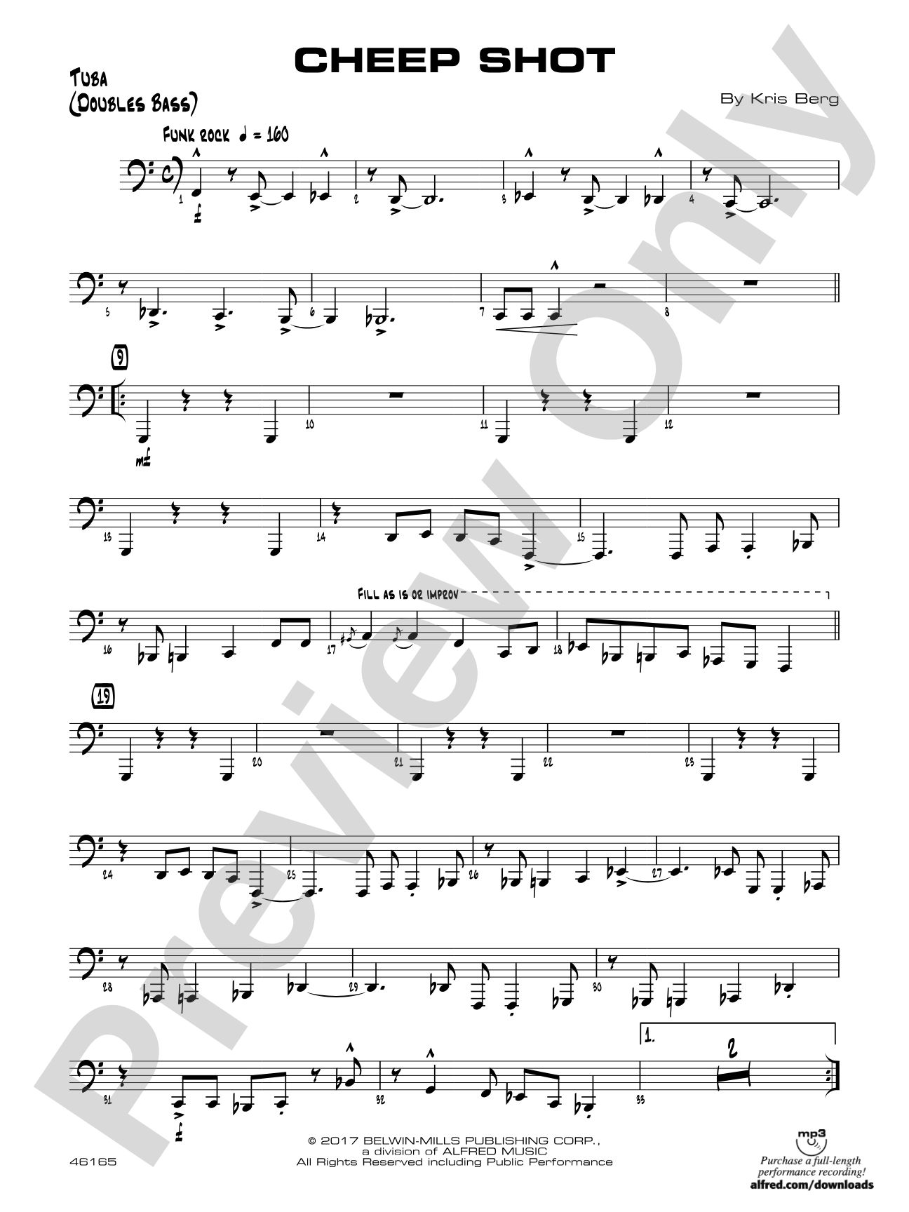 Cheep Shot: Tuba