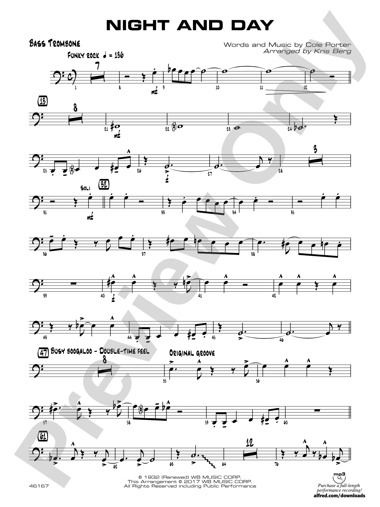 Night and Day: Bass Trombone