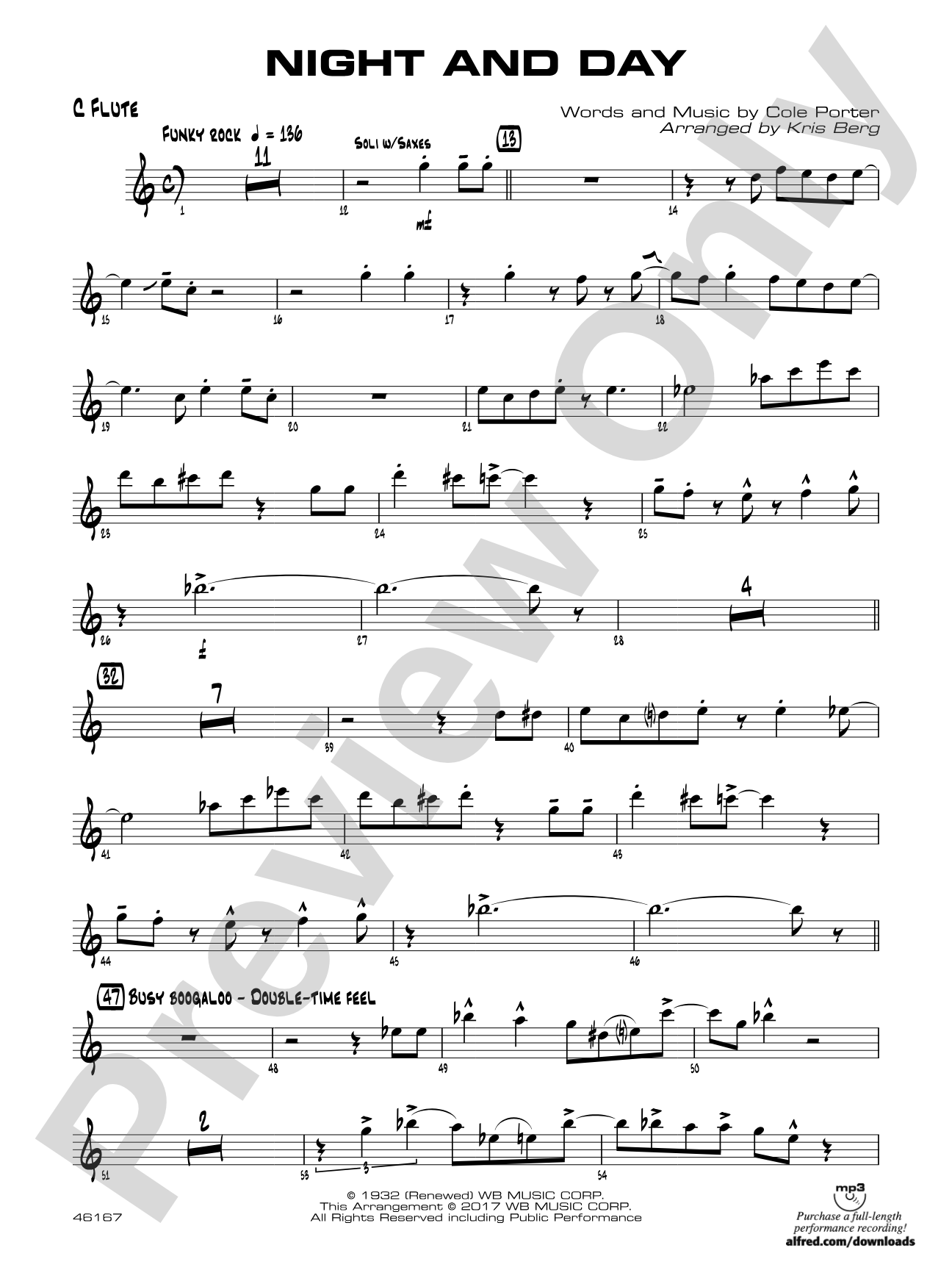 Night and Day: Flute