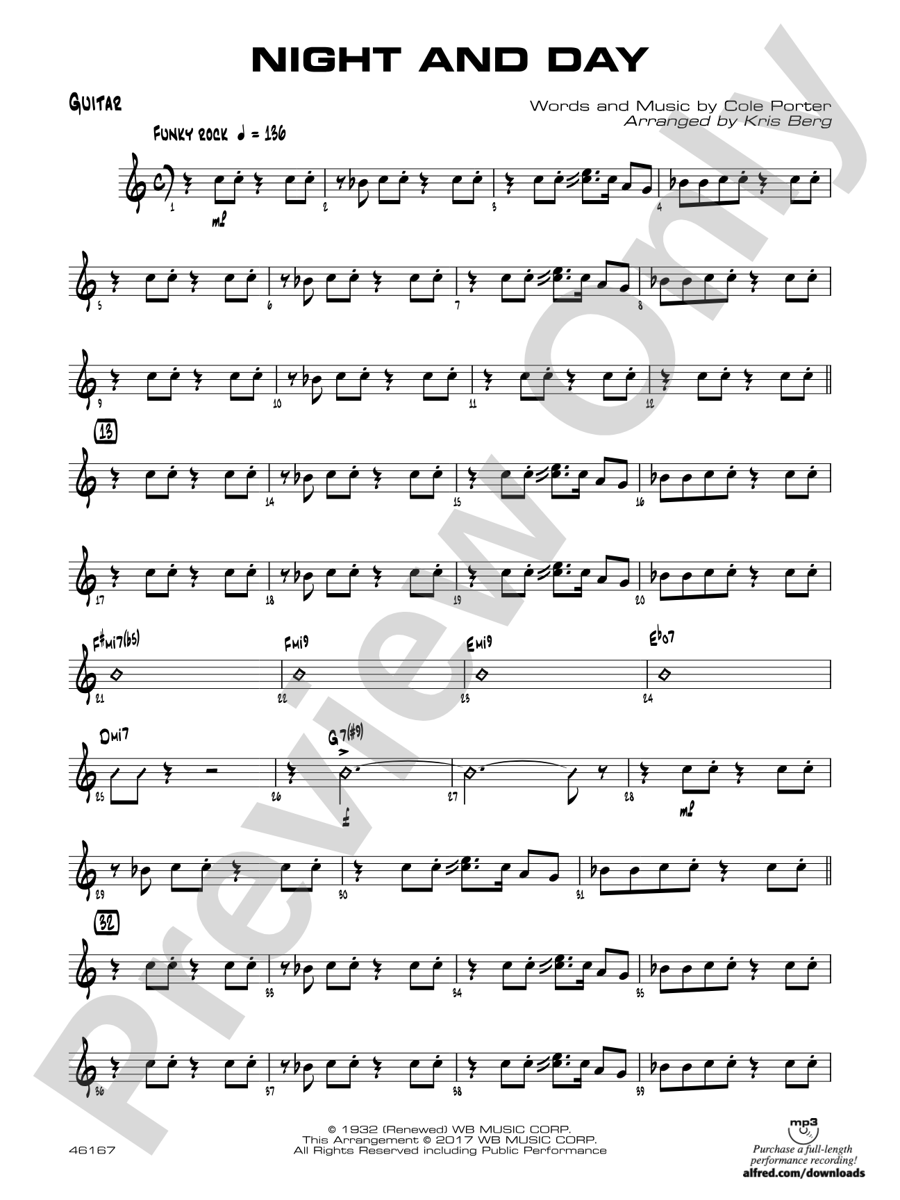 Night and Day: Guitar