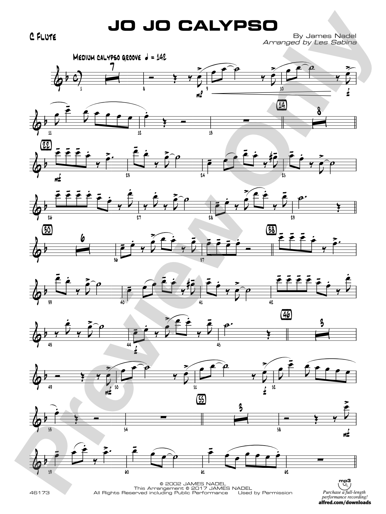 Jo Jo Calypso: Flute