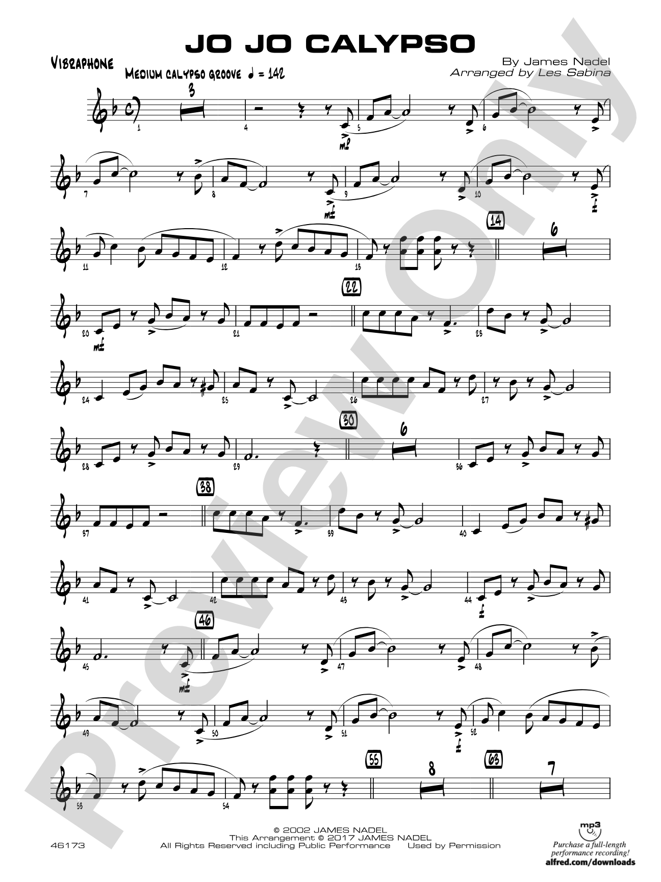 Jo Jo Calypso: Vibraphone