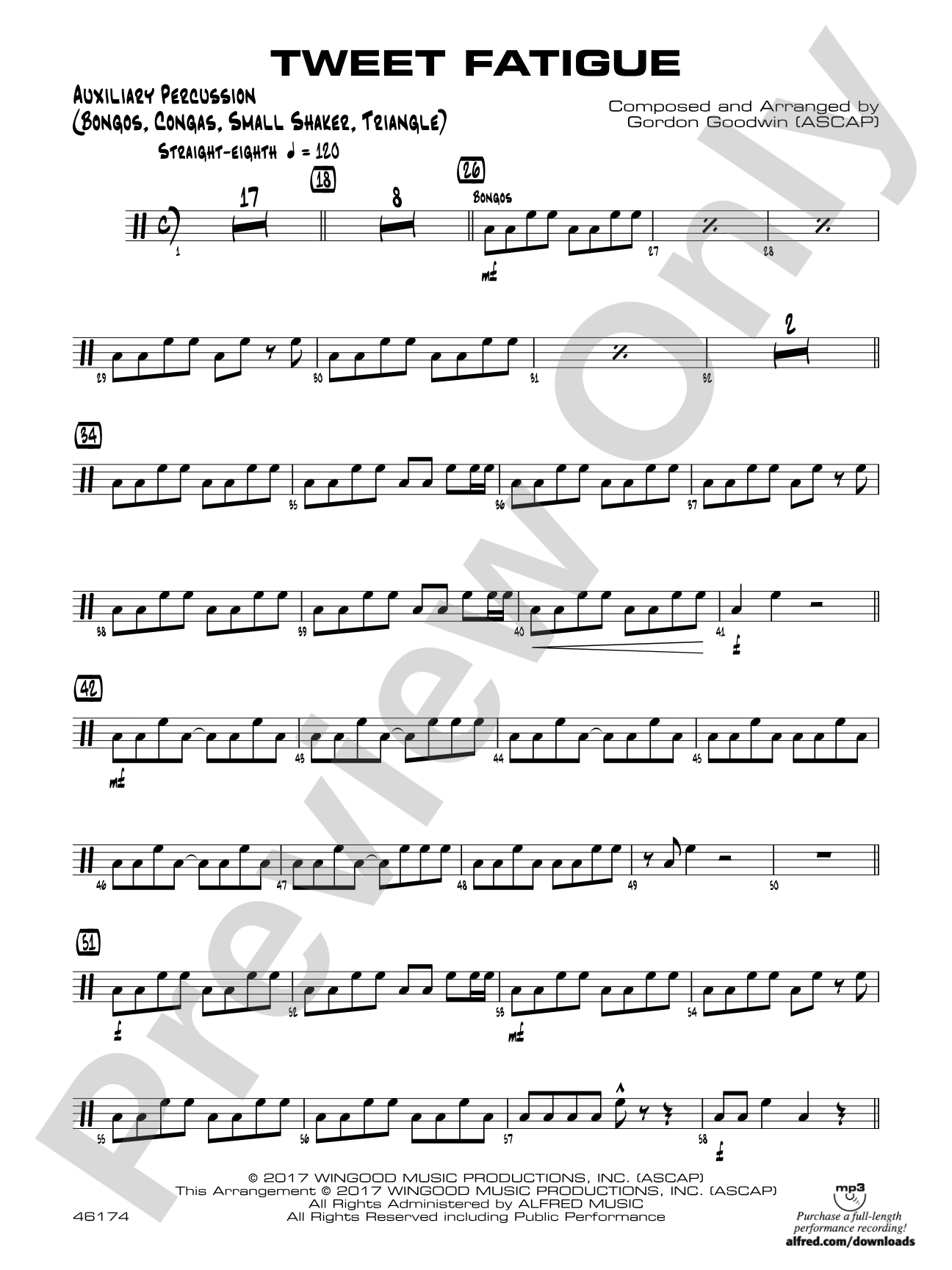 Tweet Fatigue: Auxiliary Percussion