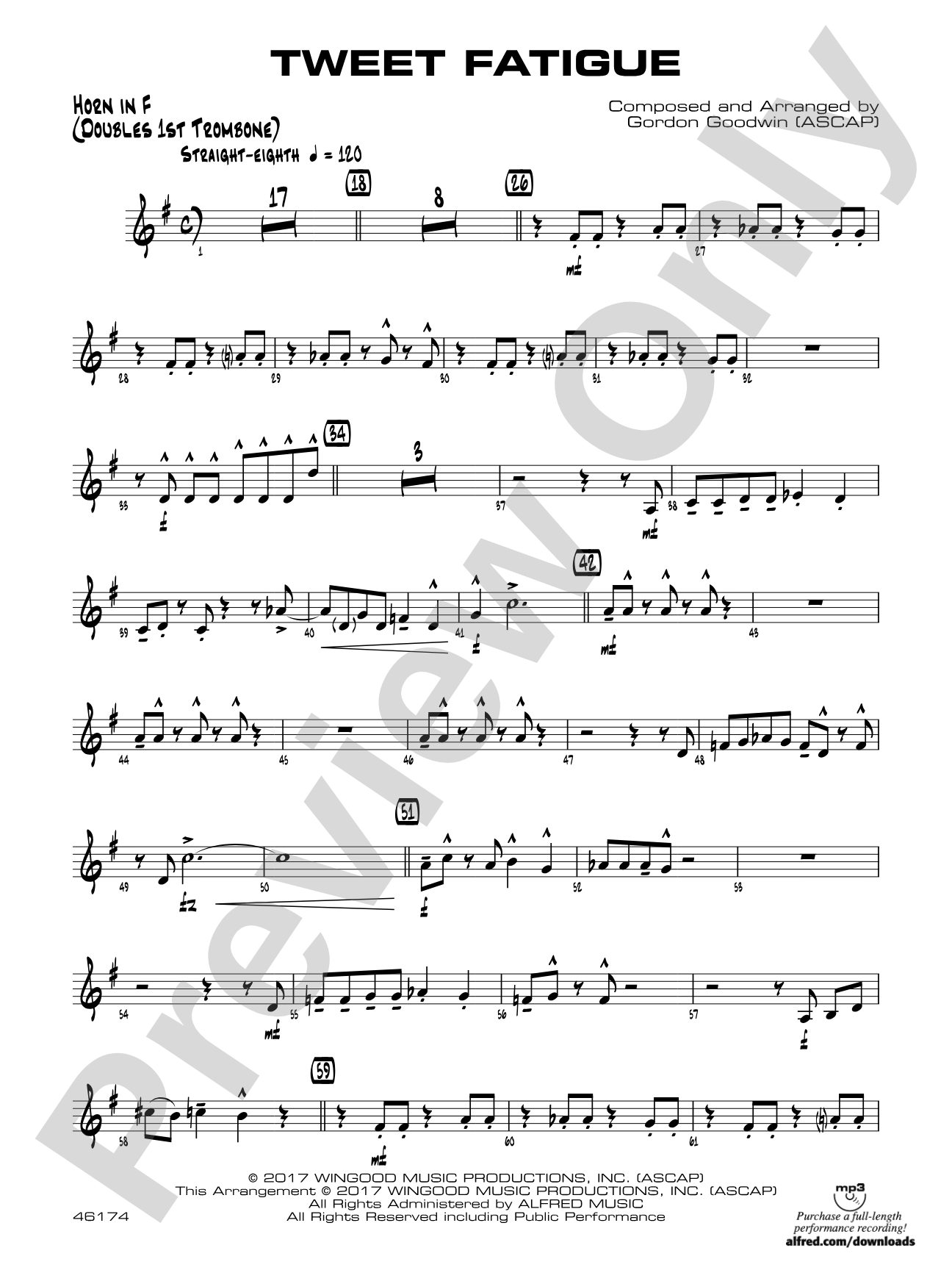 Tweet Fatigue: 1st F Horn