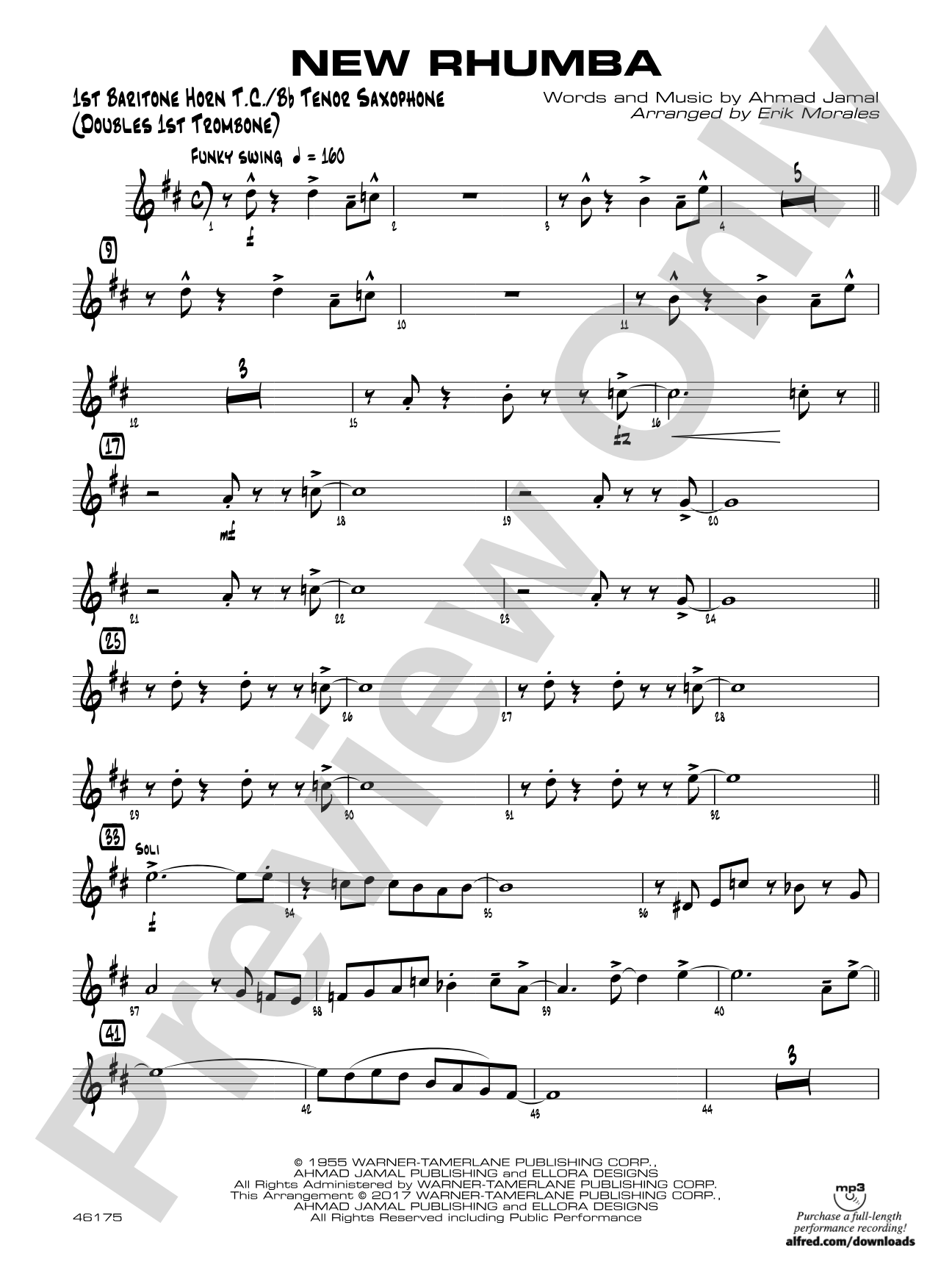 New Rhumba: Baritone T.C.