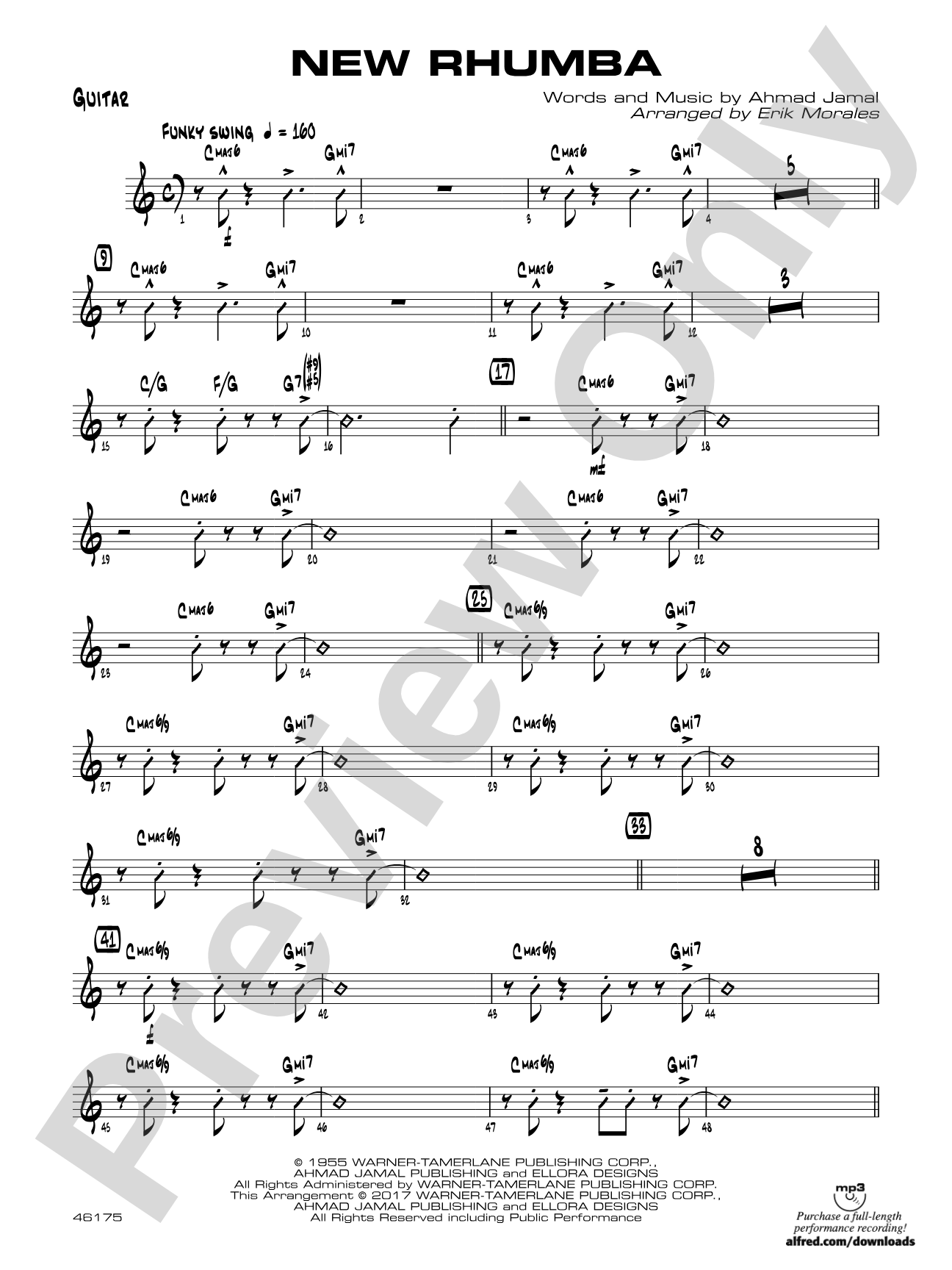 New Rhumba: Guitar