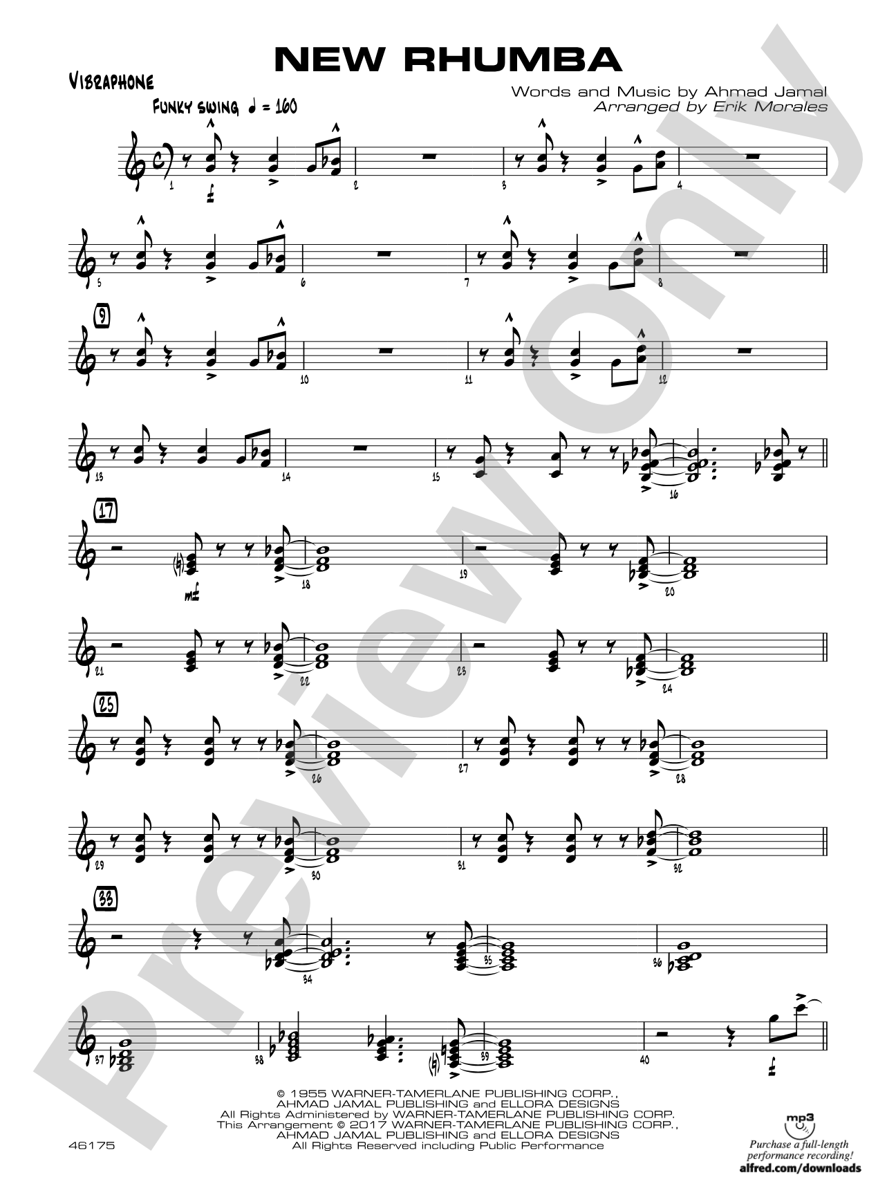 New Rhumba: Vibraphone