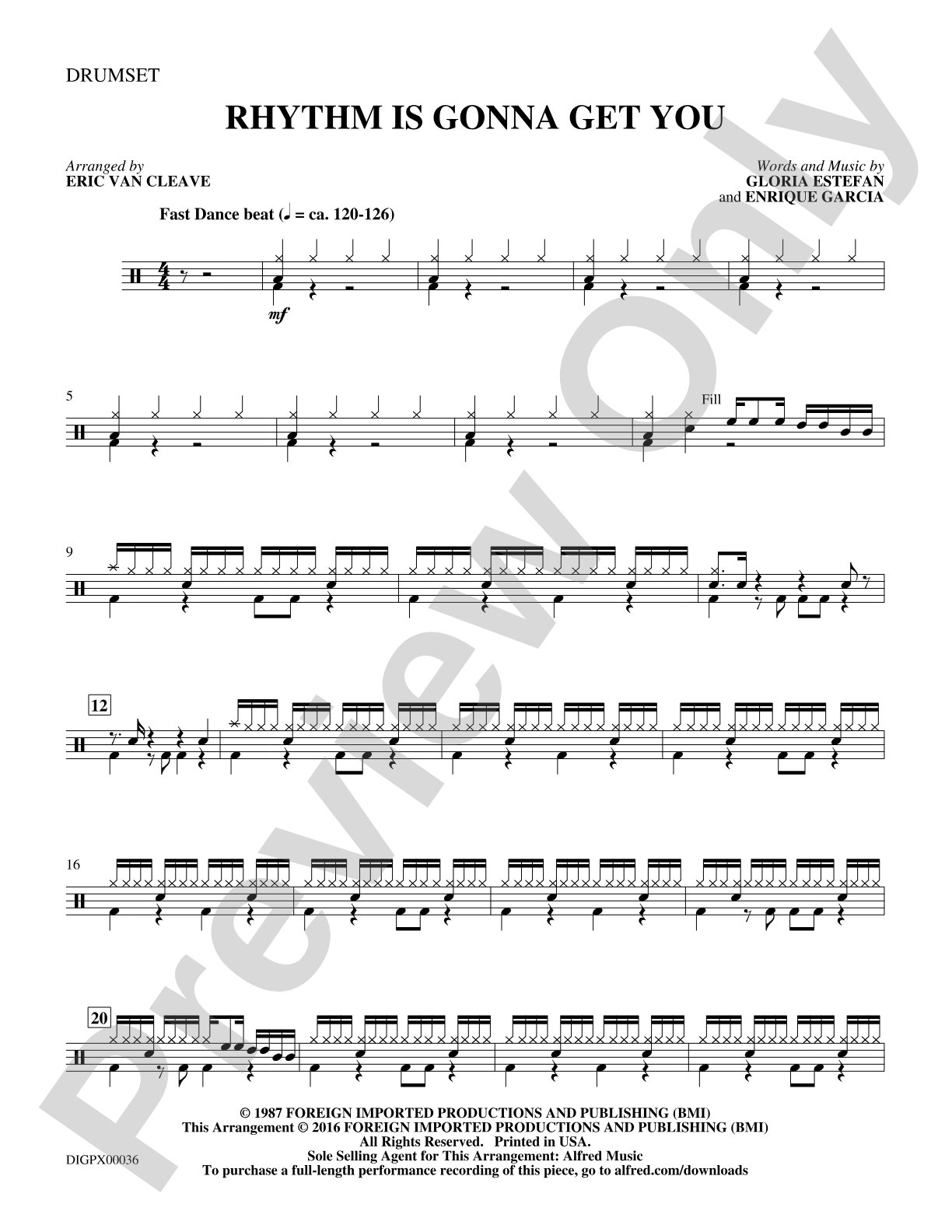 Rhythm Is Gonna Get You: Drums