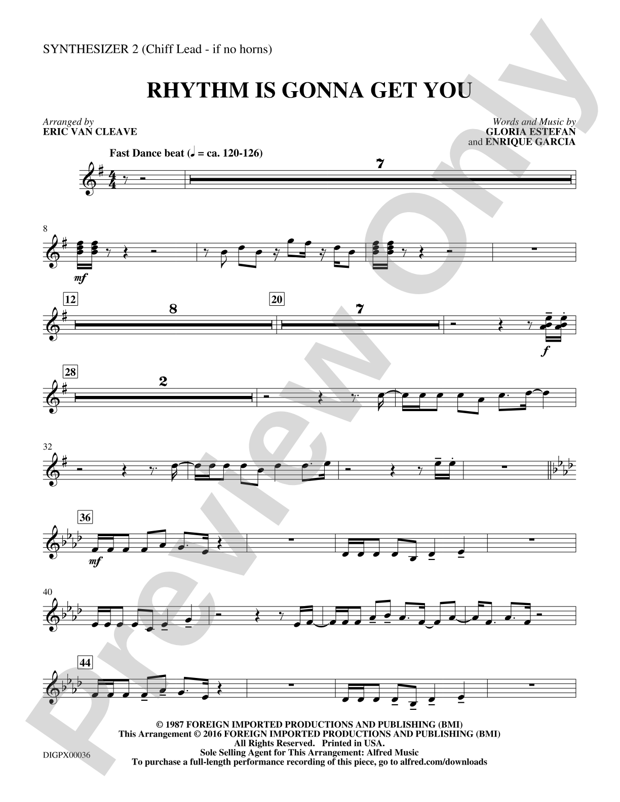 Rhythm Is Gonna Get You: 2nd Synthesizer