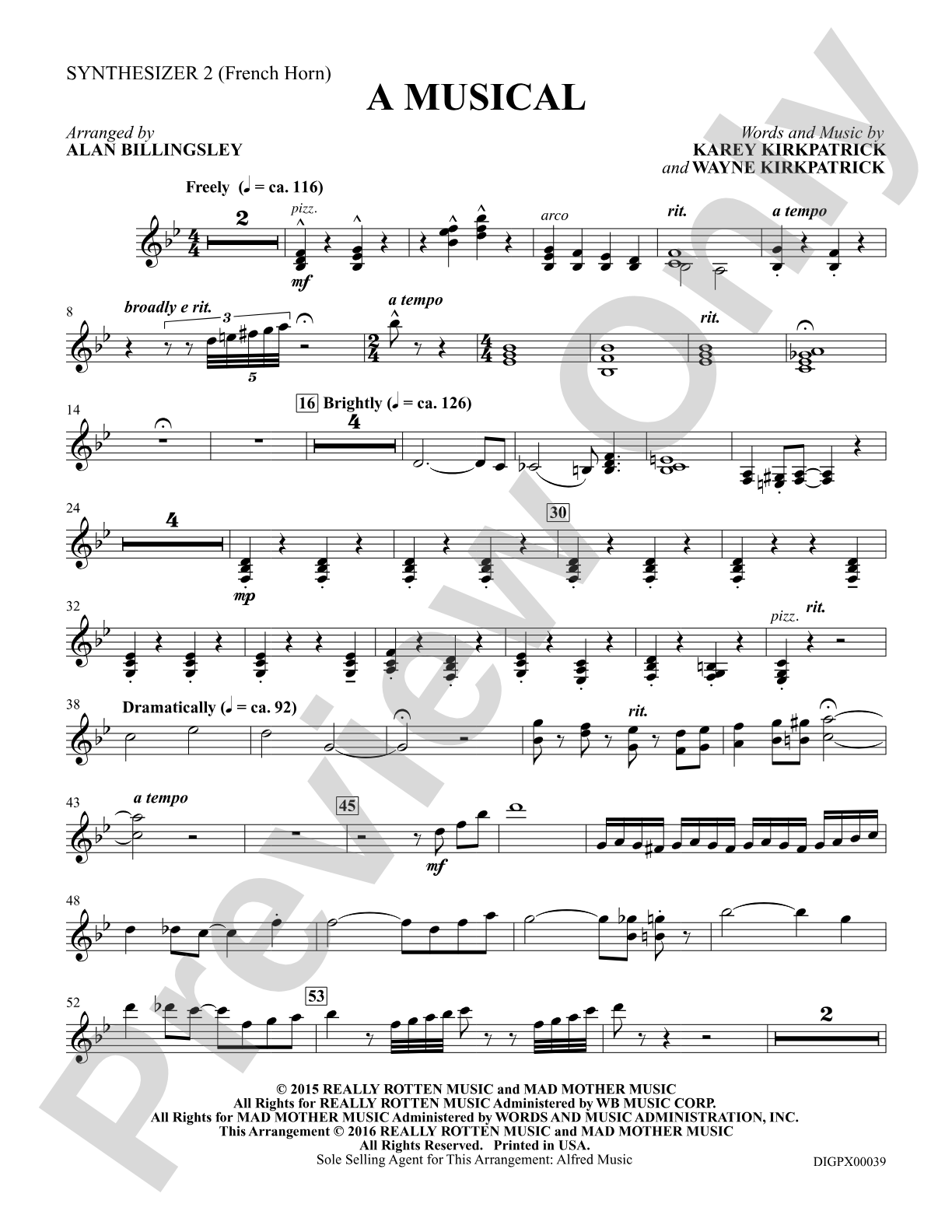 A Musical (from the musical Something Rotten!): 2nd Synthesizer