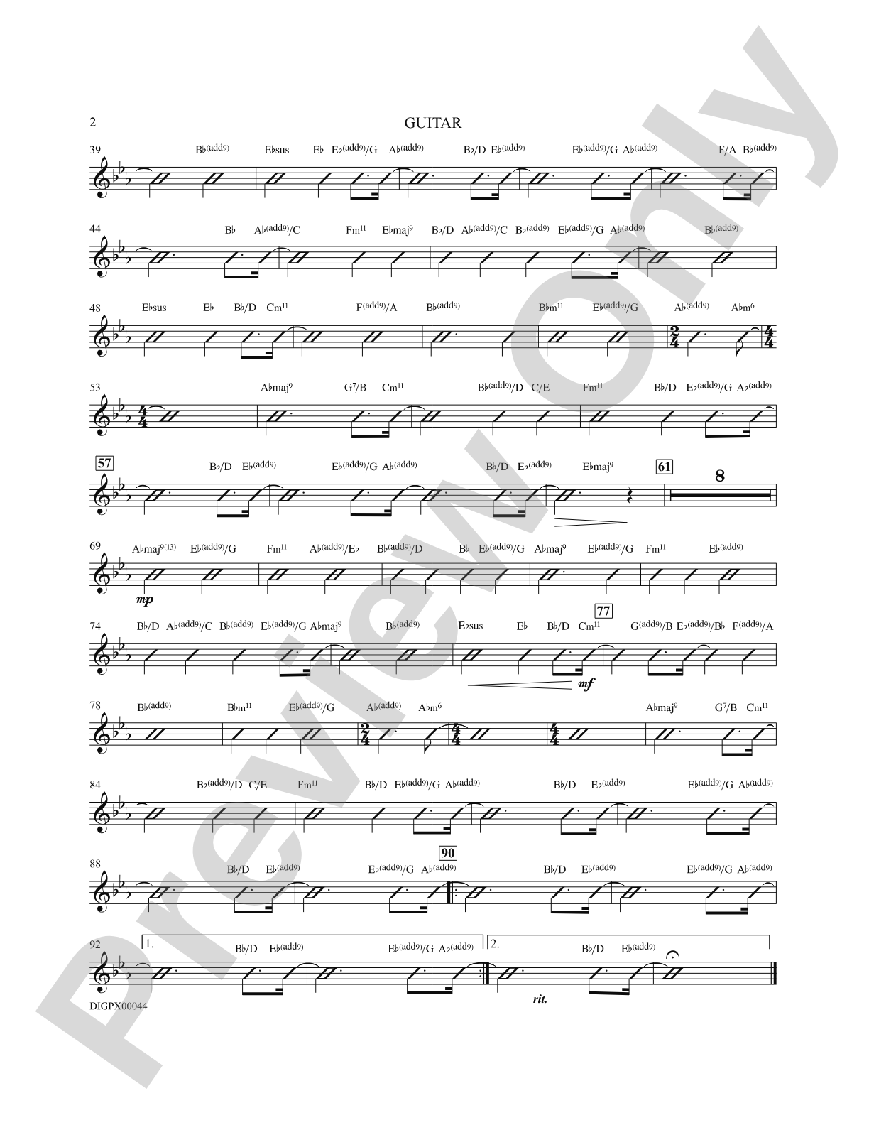 Secret Love: Choral SoundPax
