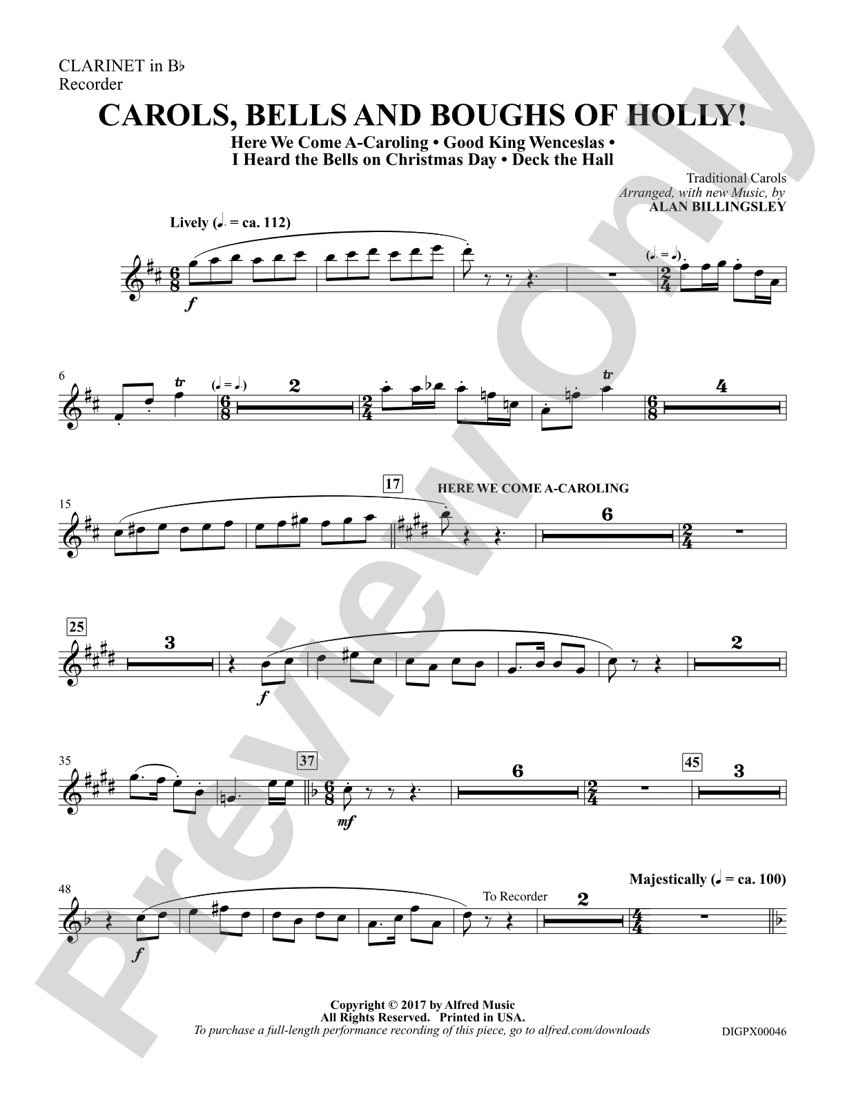 Carols, Bells, and Boughs of Holly!: 1st B-flat Clarinet