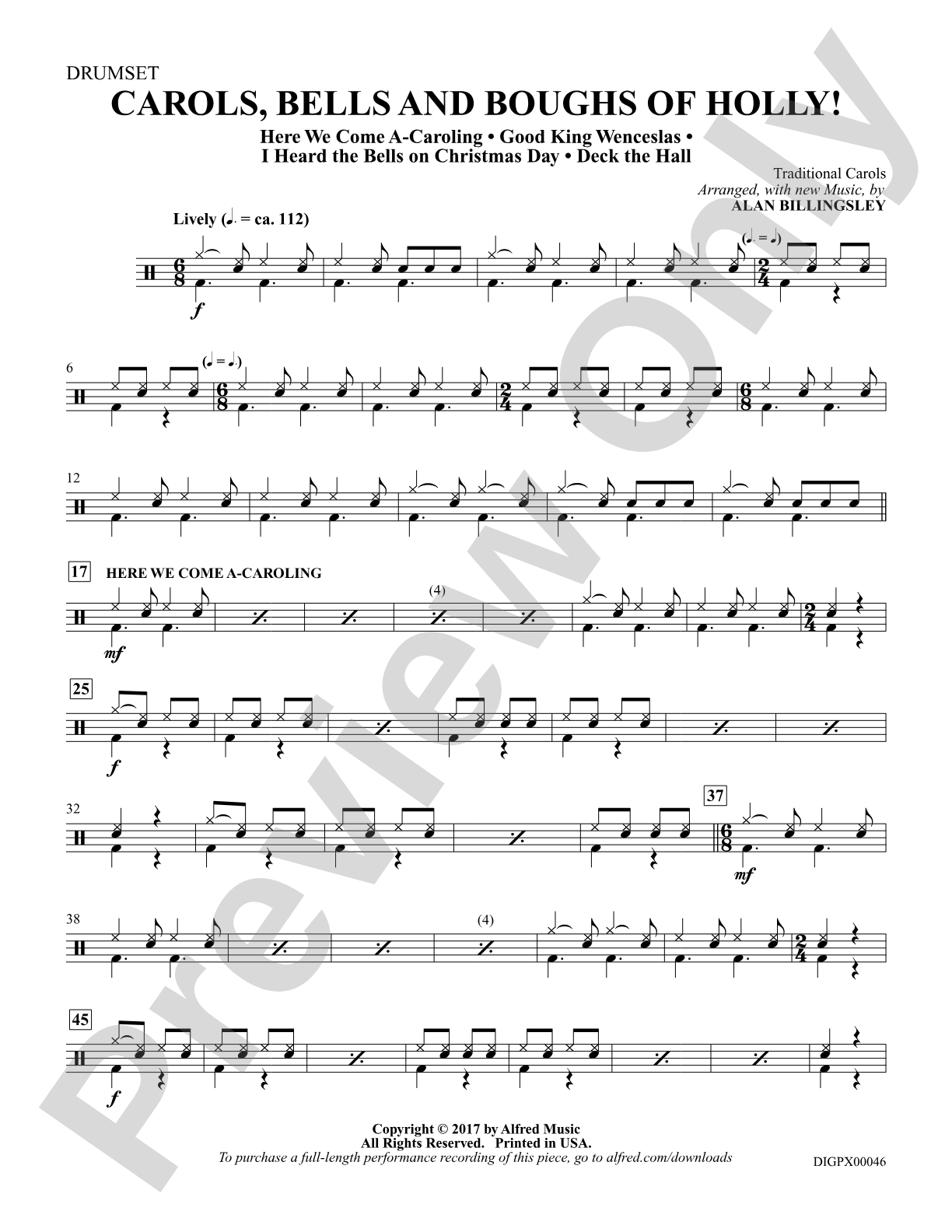 Carols, Bells, and Boughs of Holly!: Drums