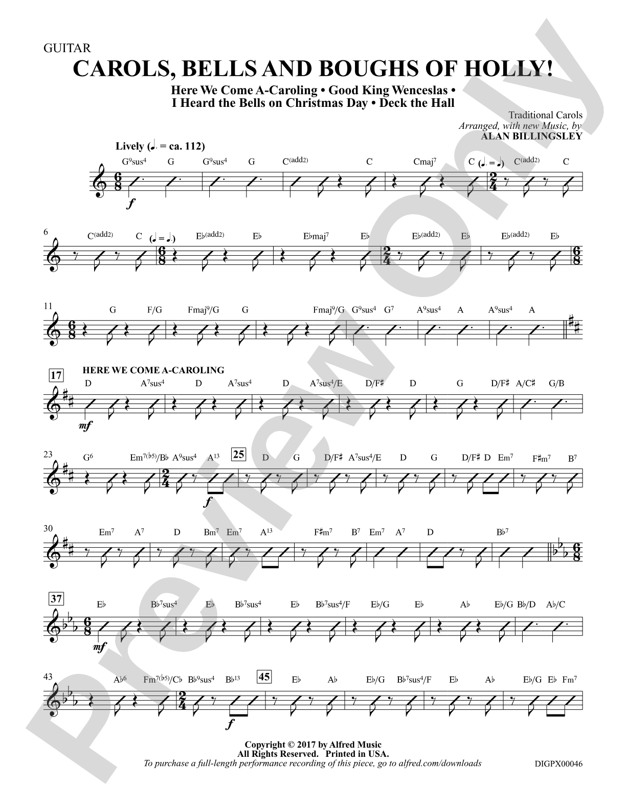 Carols, Bells, and Boughs of Holly!: Guitar