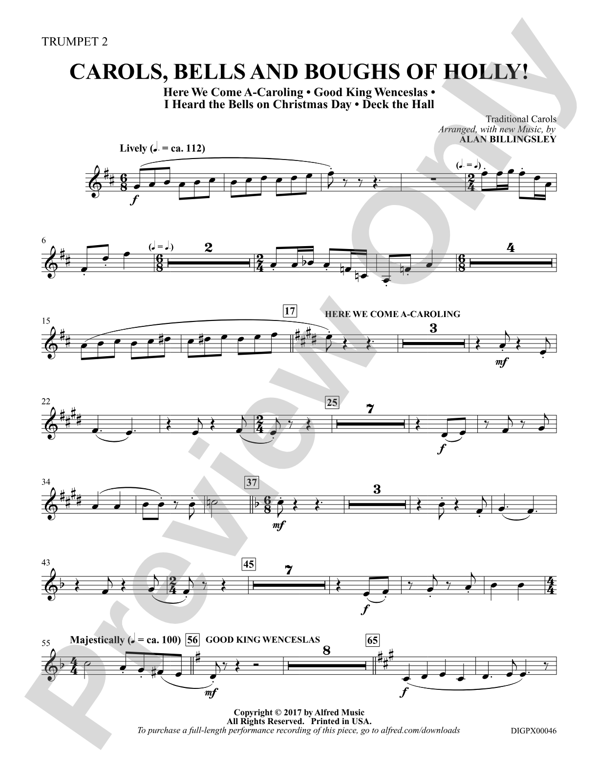 Carols, Bells, and Boughs of Holly!: 2nd B-flat Trumpet