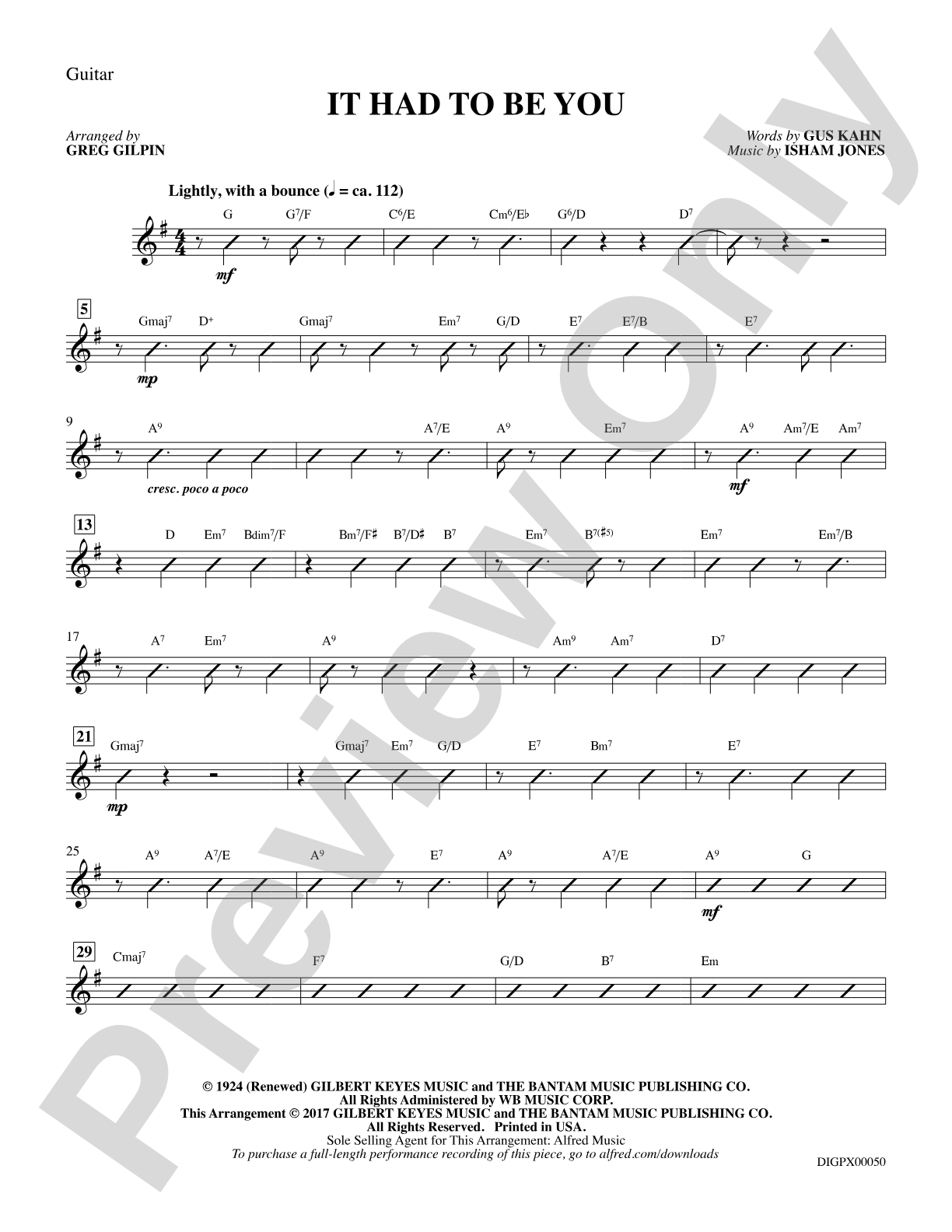 It Had to Be You: Choral SoundPax