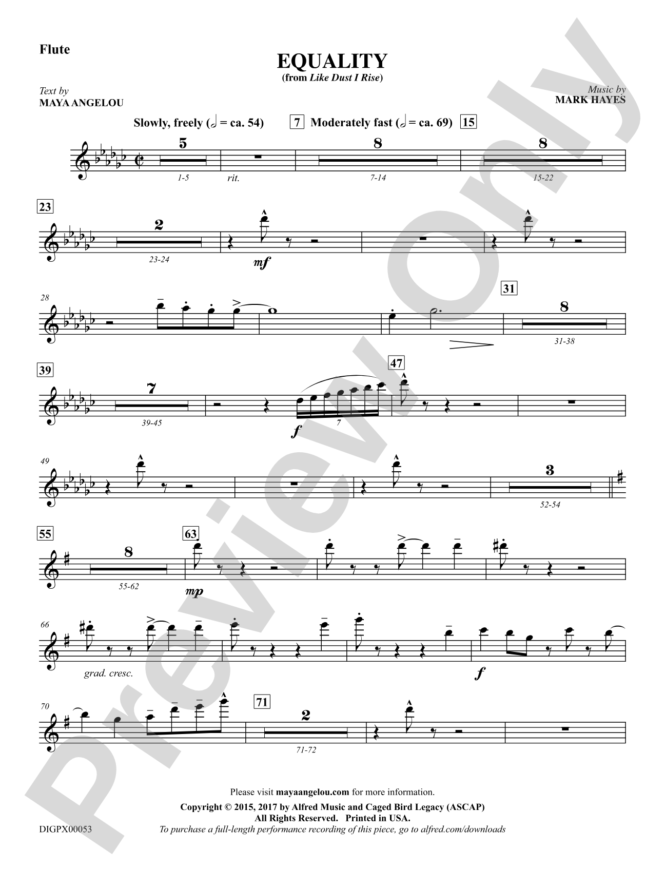 Equality: Flute