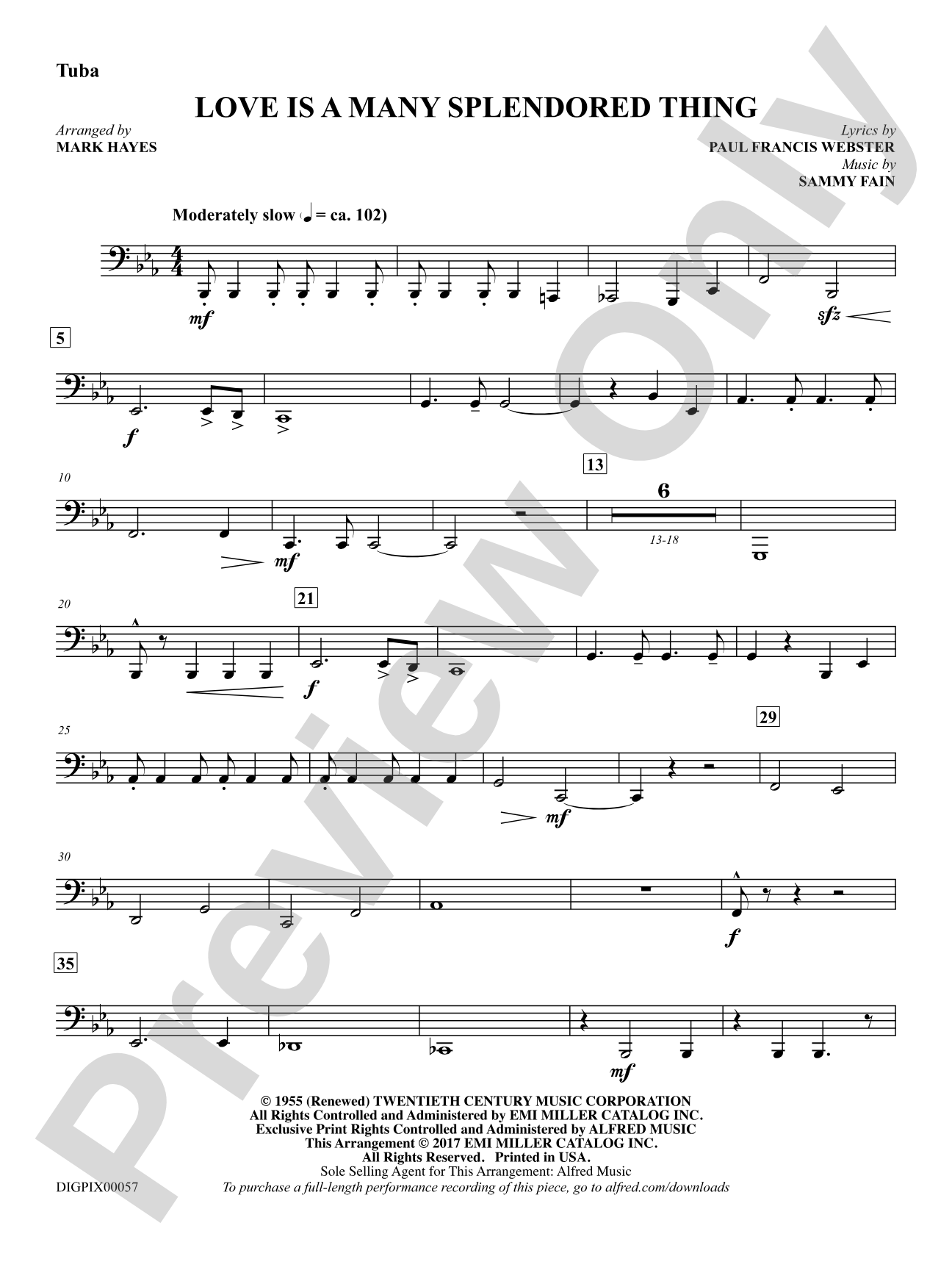 Love Is a Many Splendored Thing: Tuba
